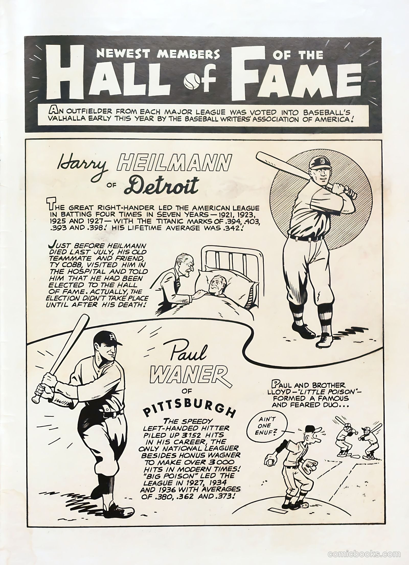 Baseball Heroes #nn (1952) — page 35 of 36