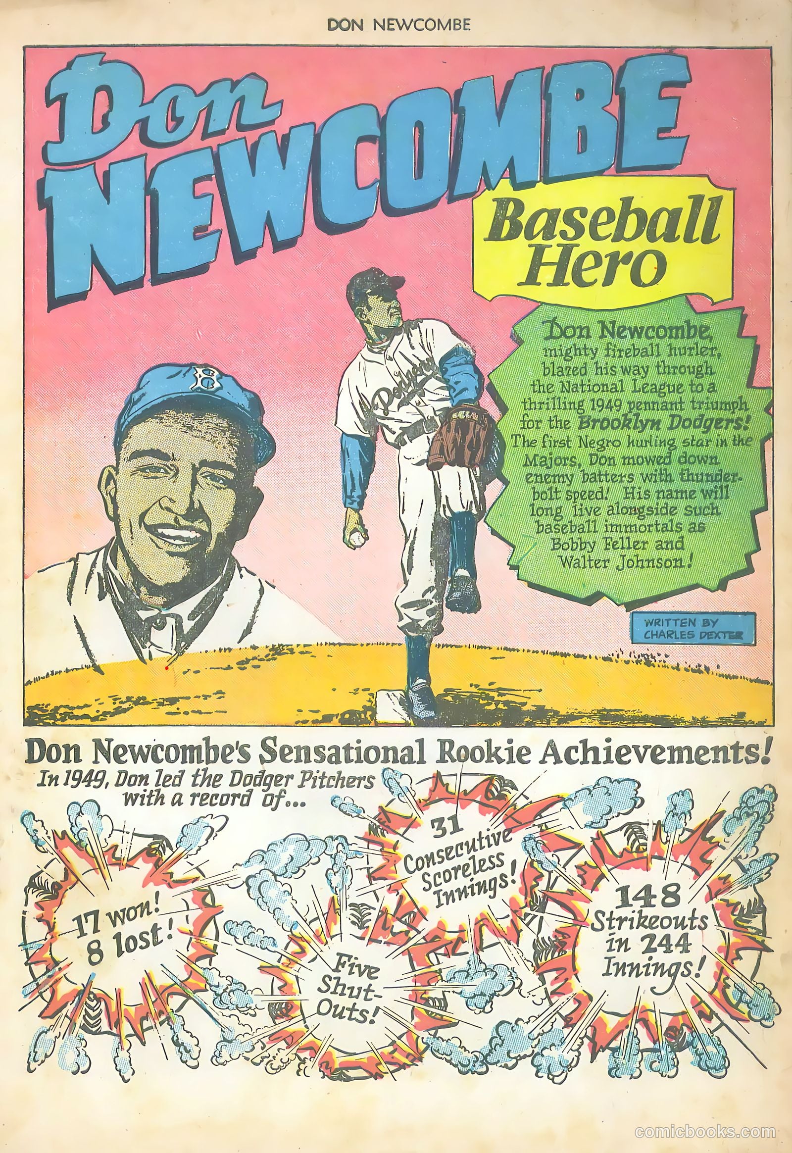 Don Newcombe #nn (1950) — page 4 of 37