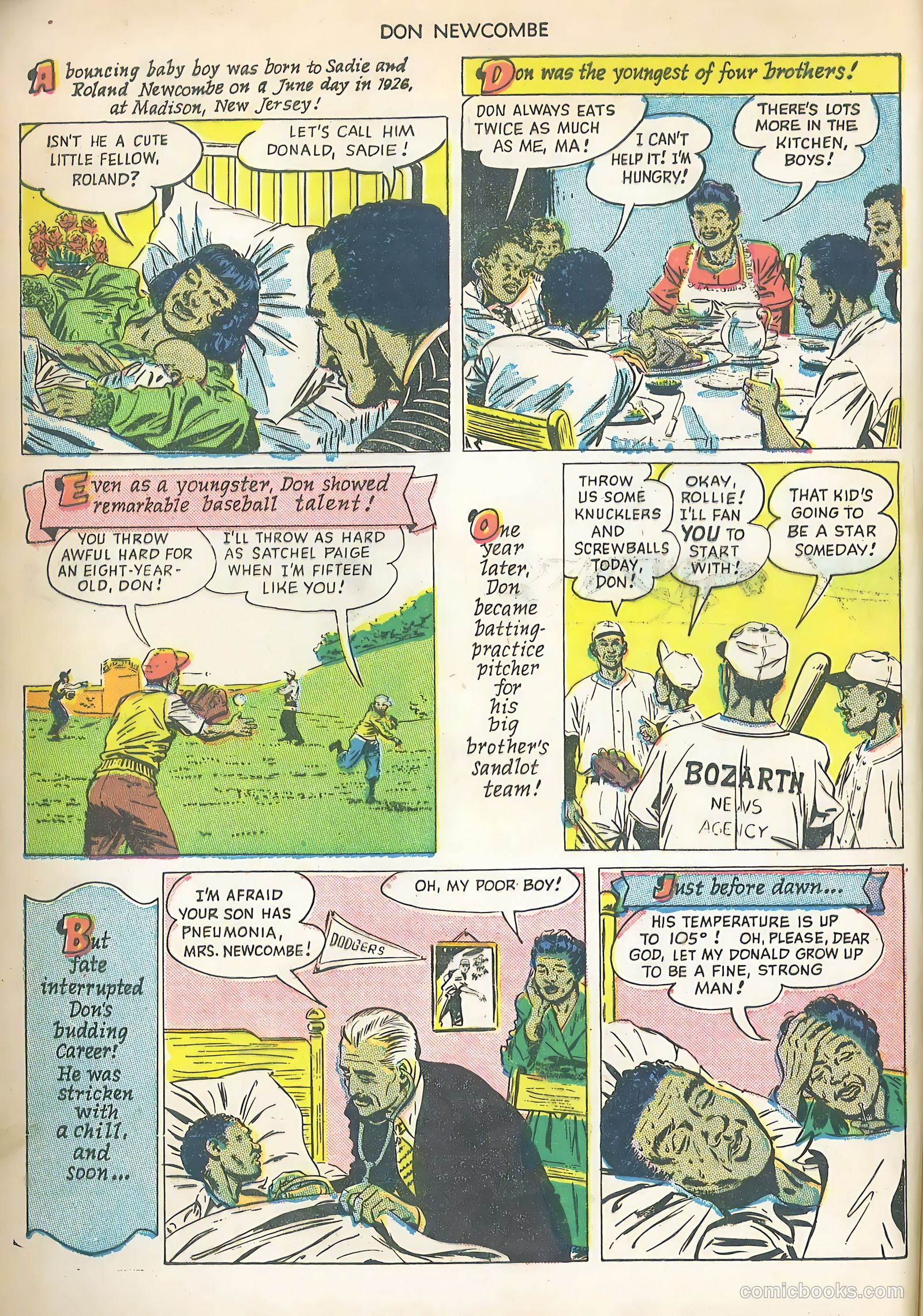 Don Newcombe #nn (1950) — page 5 of 37