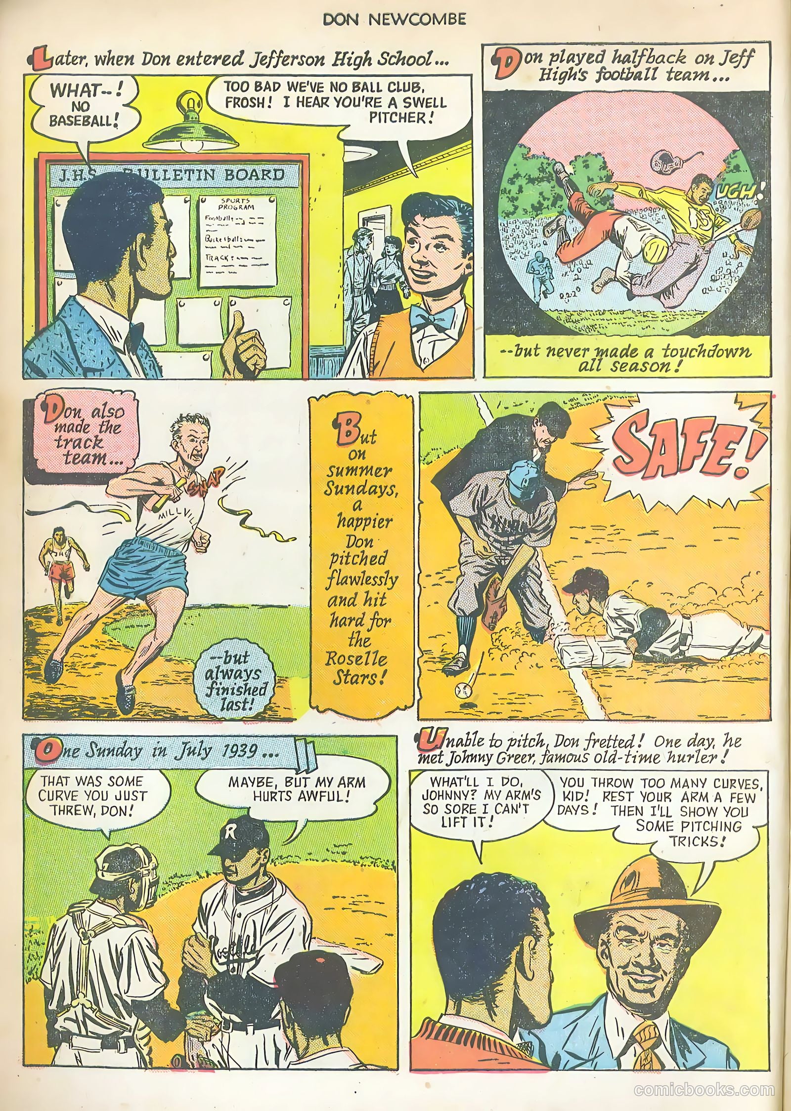 Don Newcombe #nn (1950) — page 7 of 37