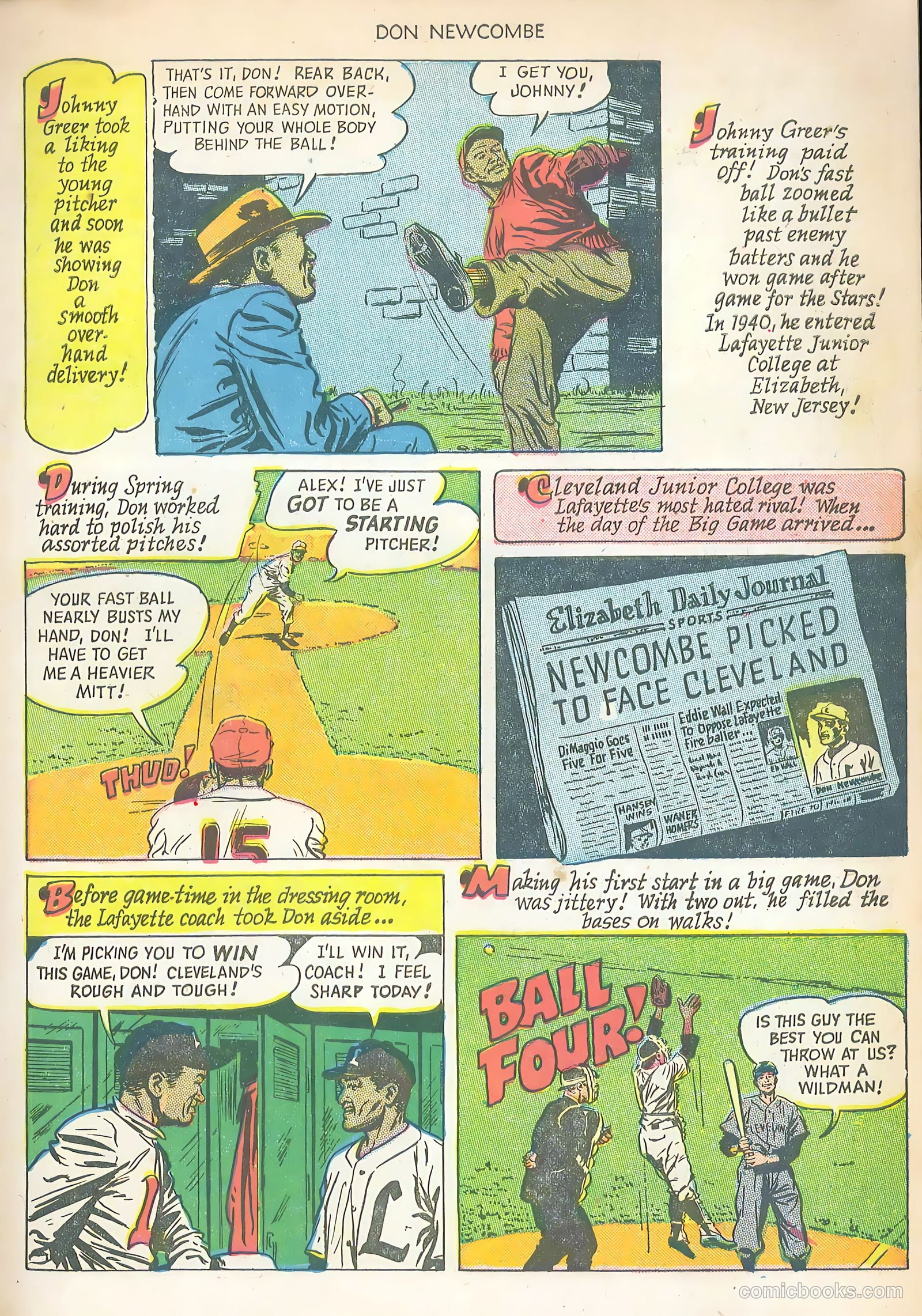 Don Newcombe #nn (1950) — page 8 of 37