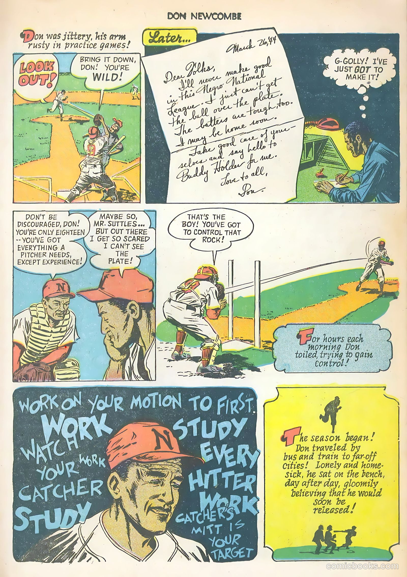 Don Newcombe #nn (1950) — page 12 of 37