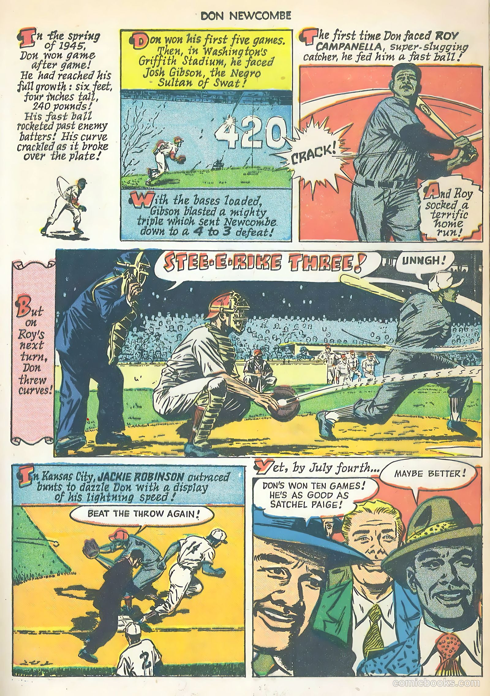 Don Newcombe #nn (1950) — page 14 of 37