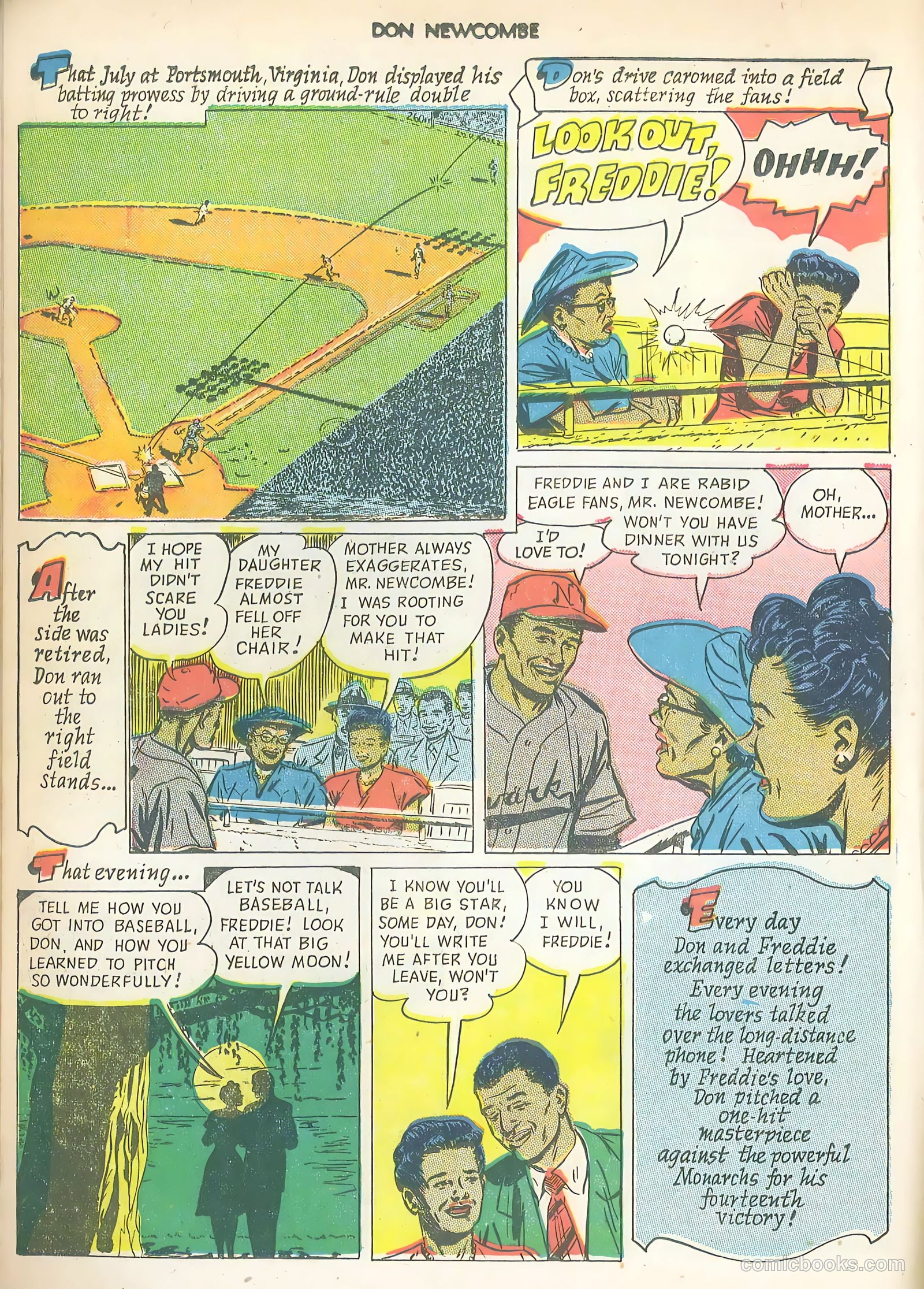 Don Newcombe #nn (1950) — page 15 of 37