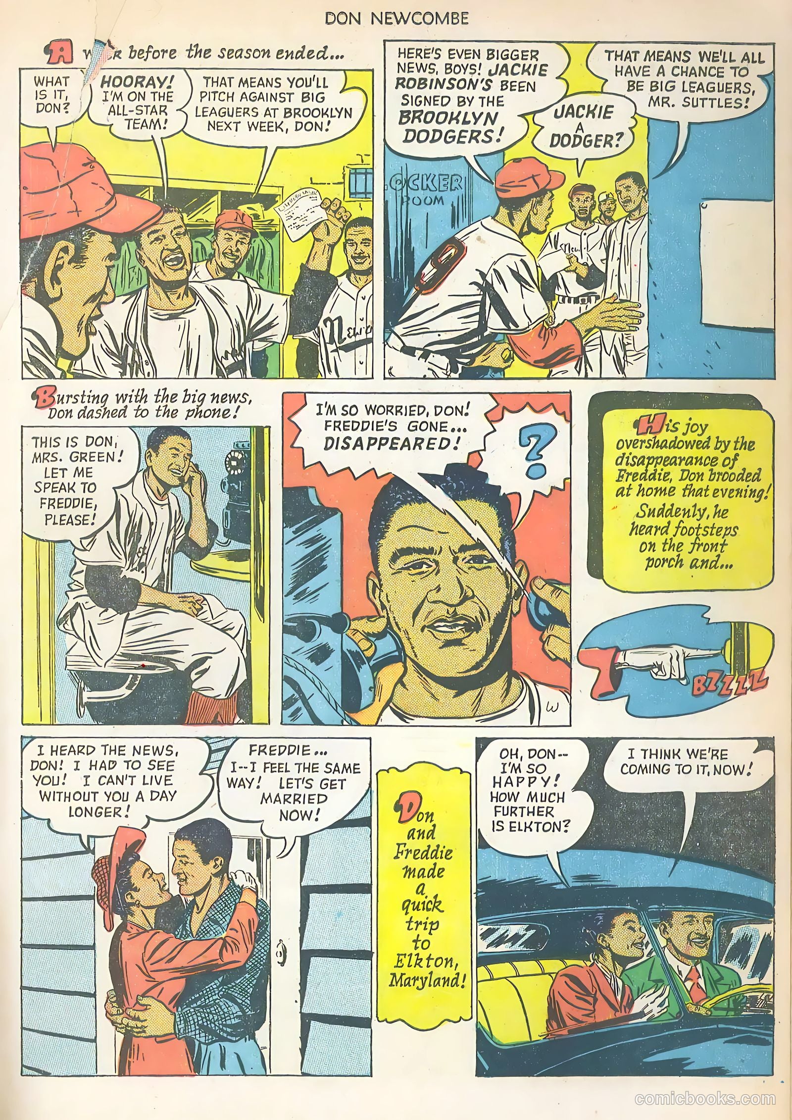 Don Newcombe #nn (1950) — page 16 of 37