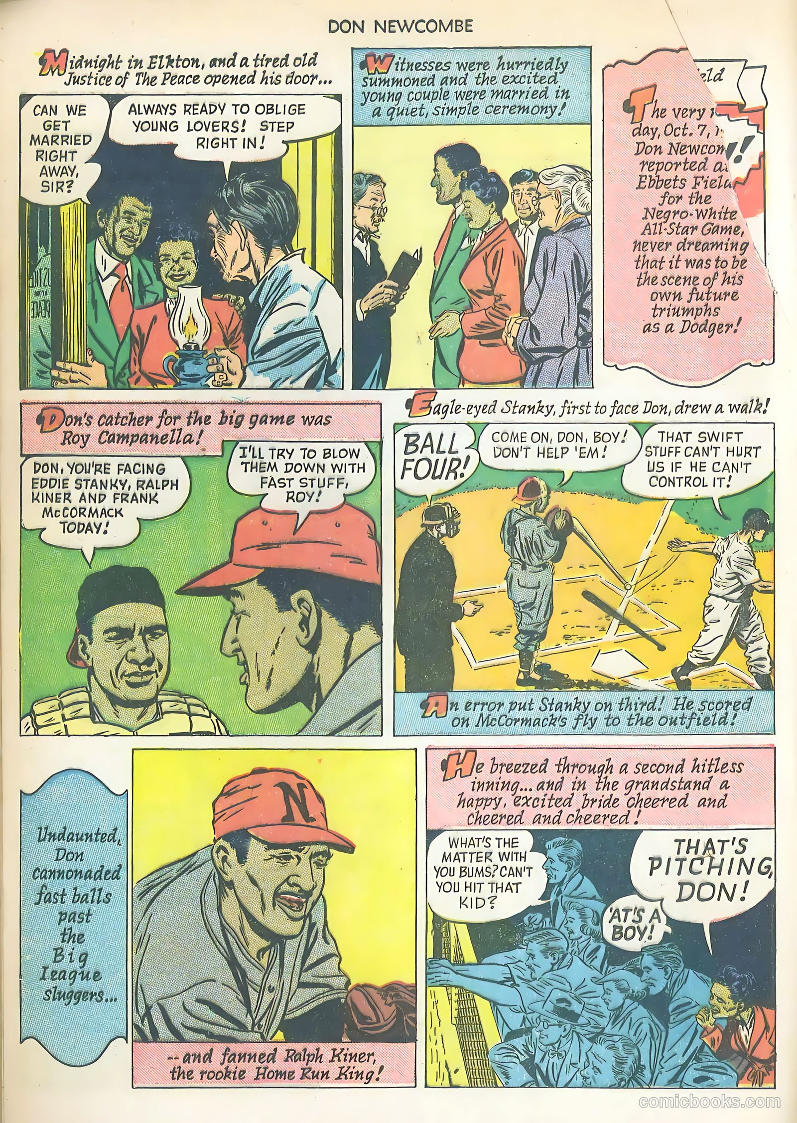 Don Newcombe #nn (1950) — page 17 of 37