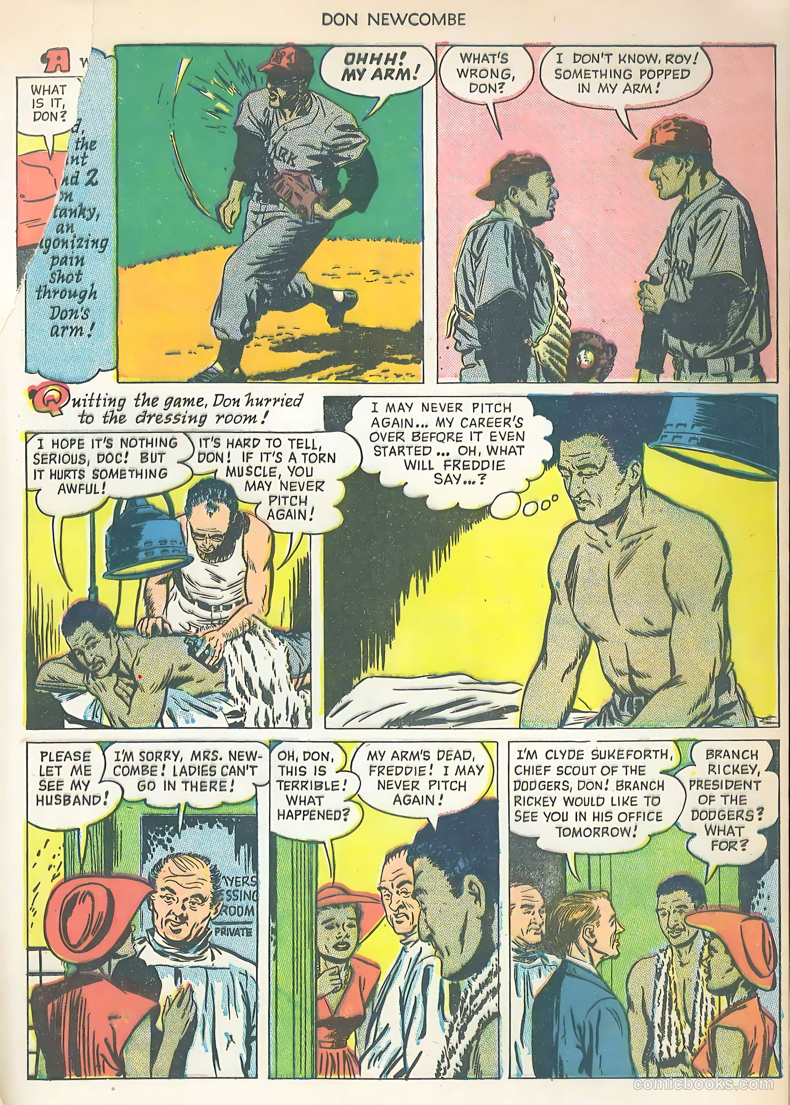 Don Newcombe #nn (1950) — page 18 of 37