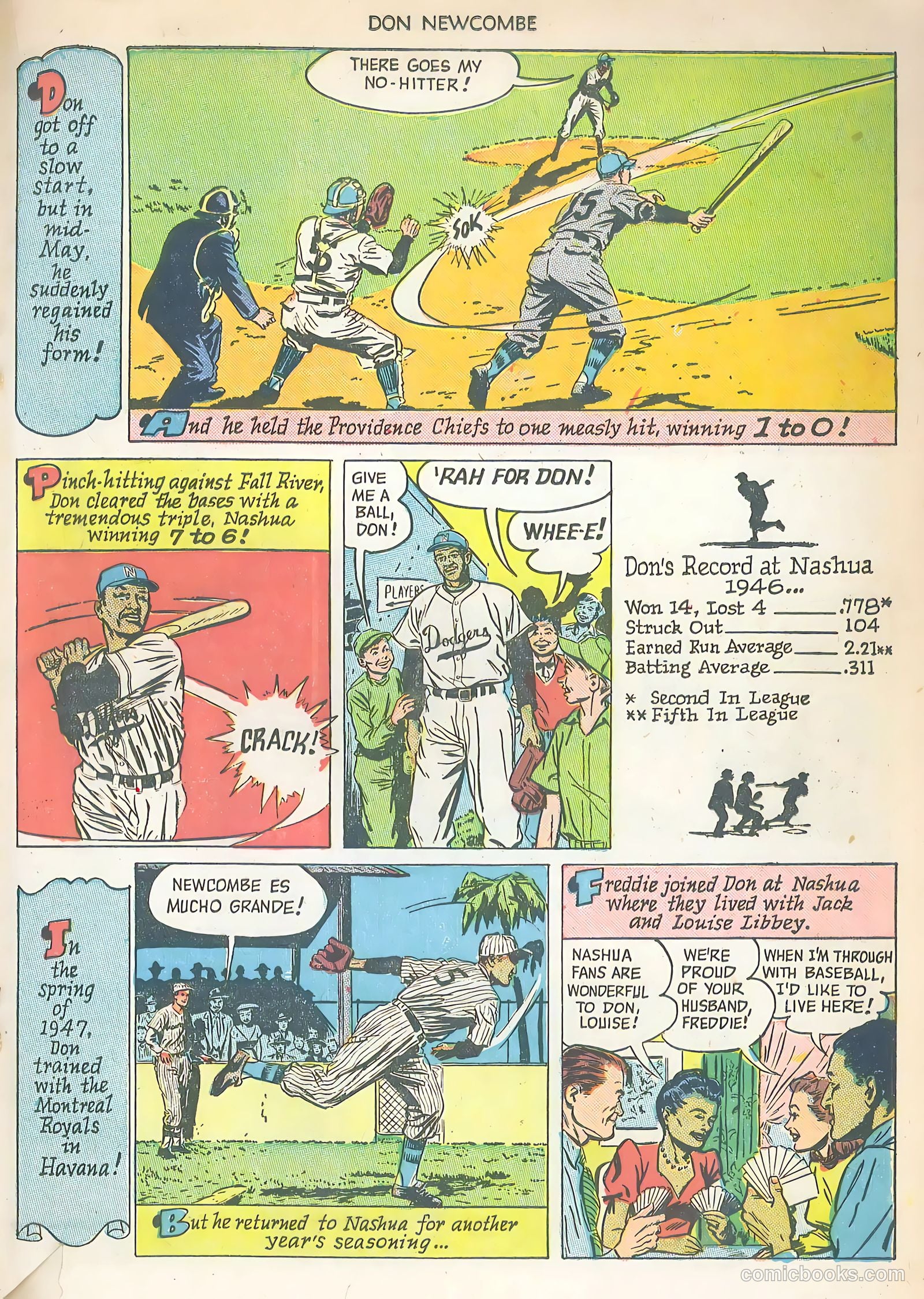 Don Newcombe #nn (1950) — page 20 of 37
