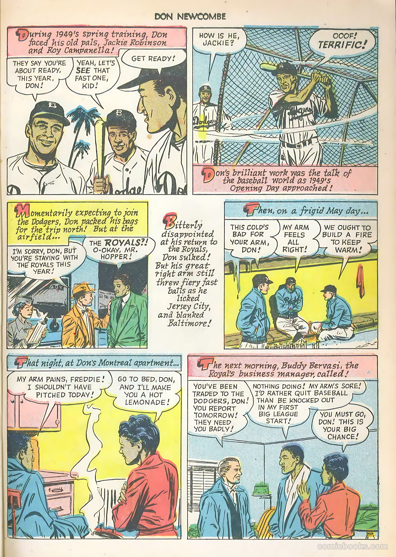 Don Newcombe #nn (1950) — page 24 of 37