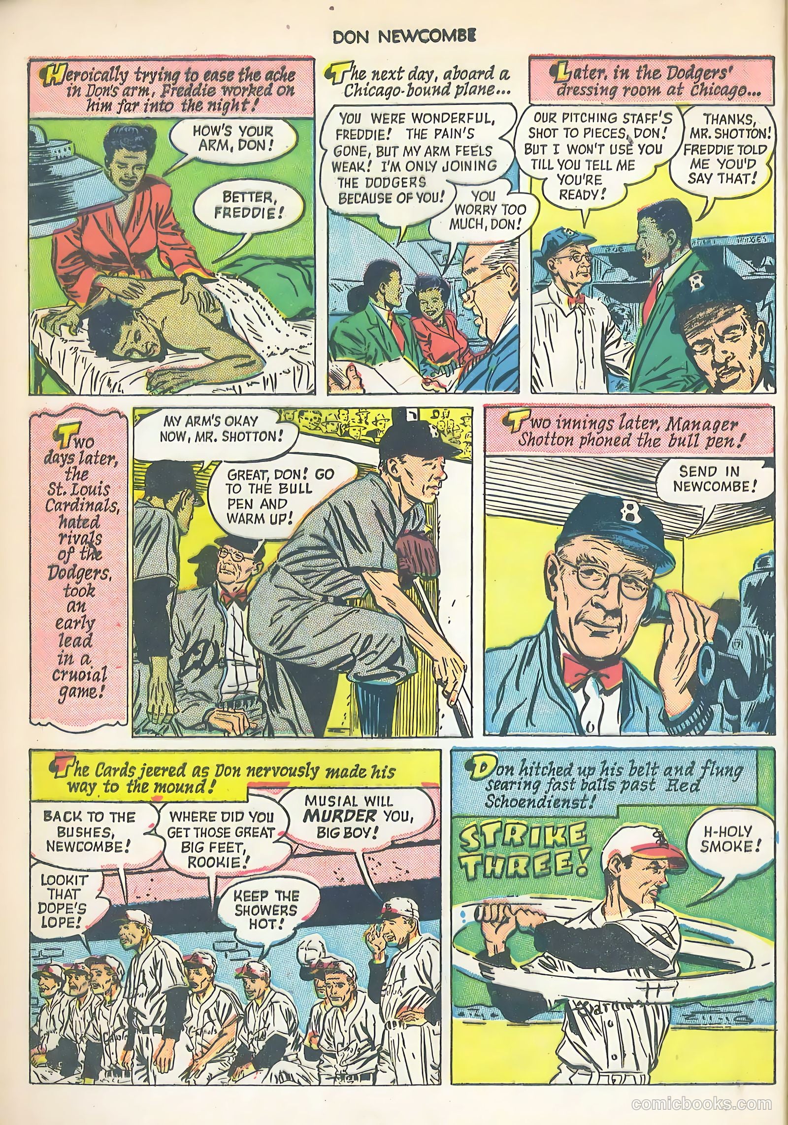Don Newcombe #nn (1950) — page 25 of 37