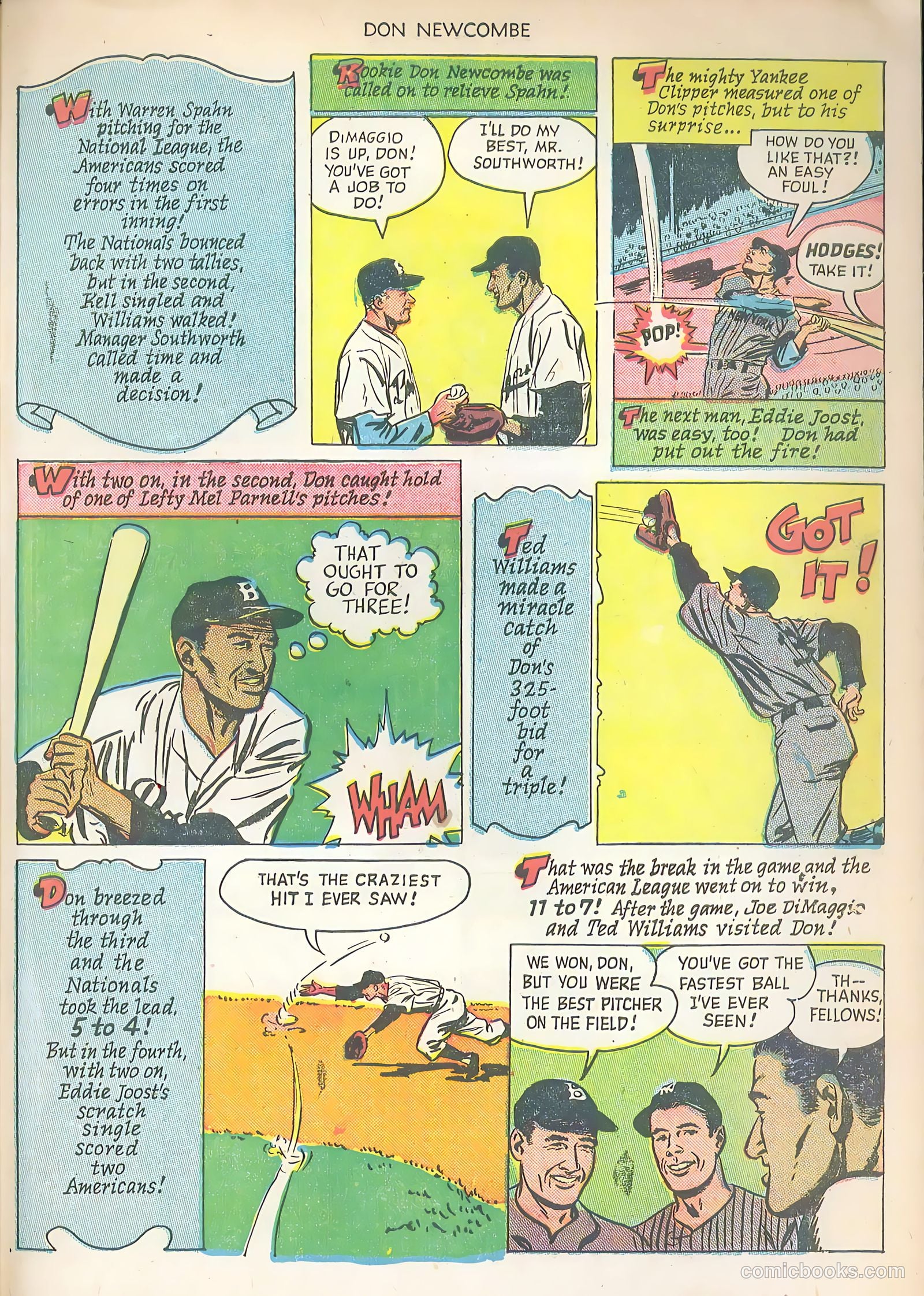 Don Newcombe #nn (1950) — page 28 of 37