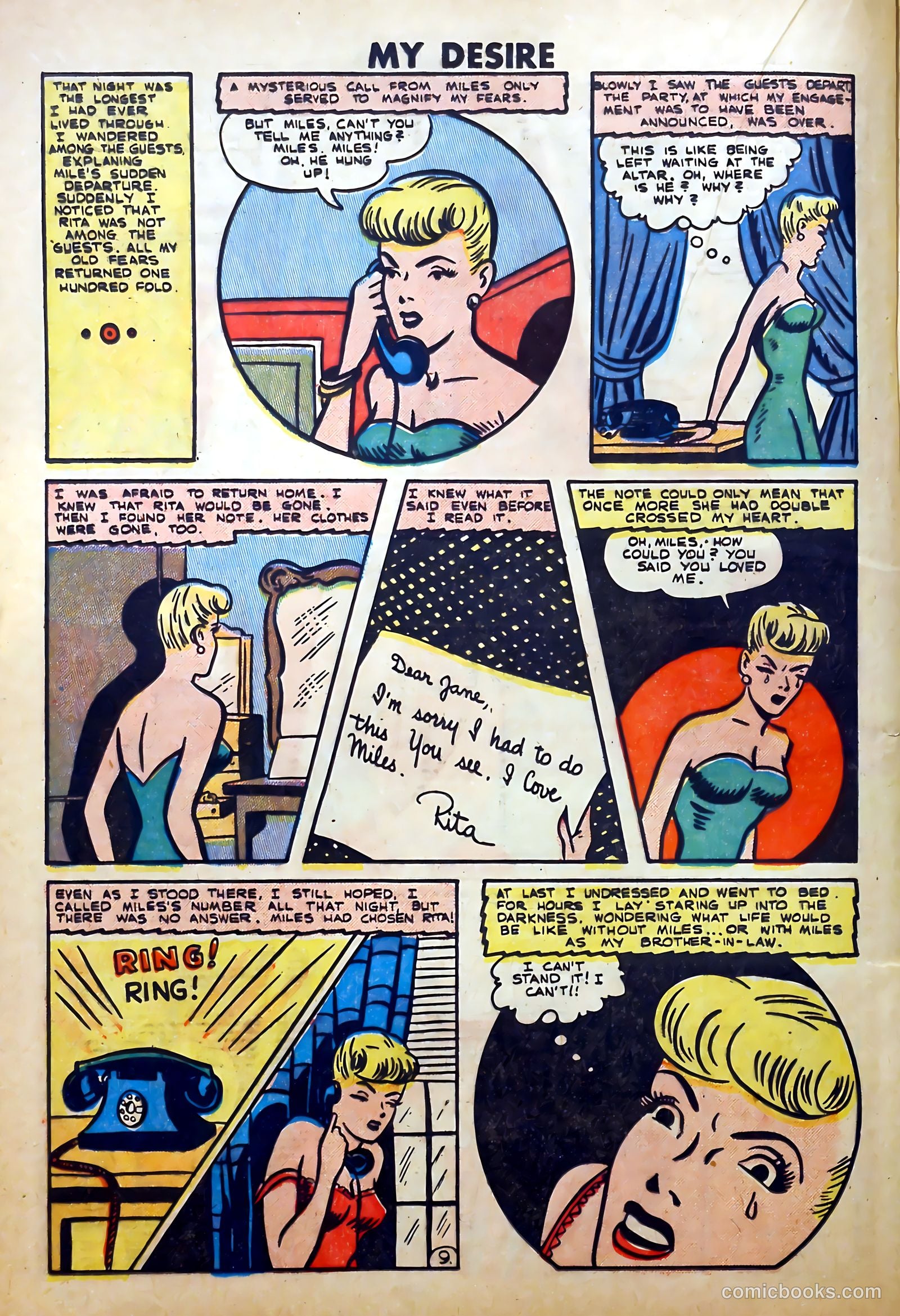 My Desire #3 (1950) — page 20 of 36