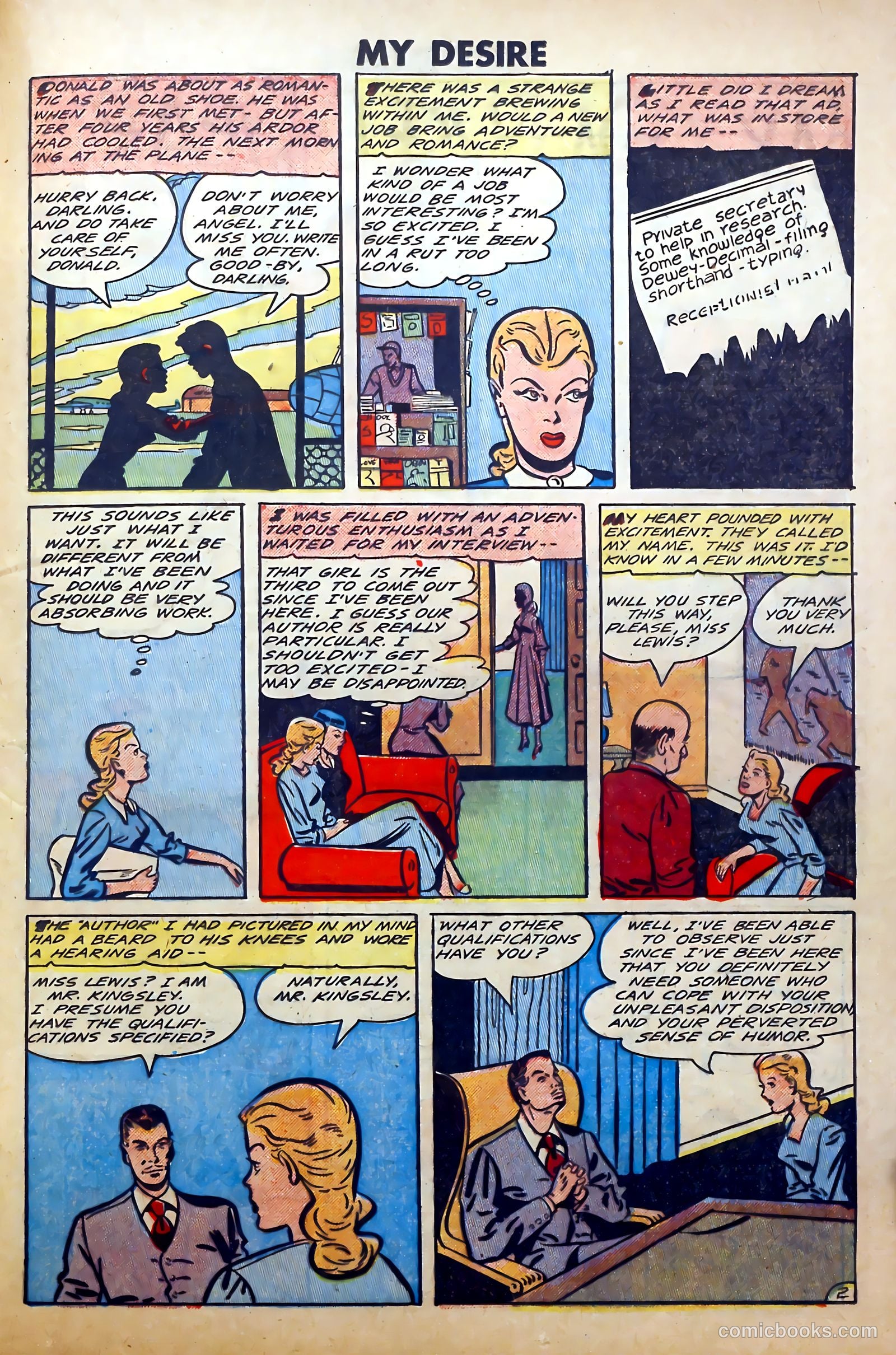 My Desire #3 (1950) — page 25 of 36