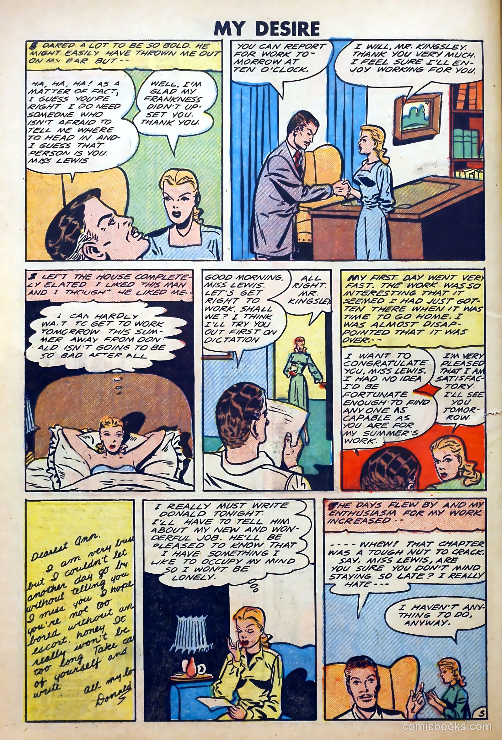 My Desire #3 (1950) — page 26 of 36