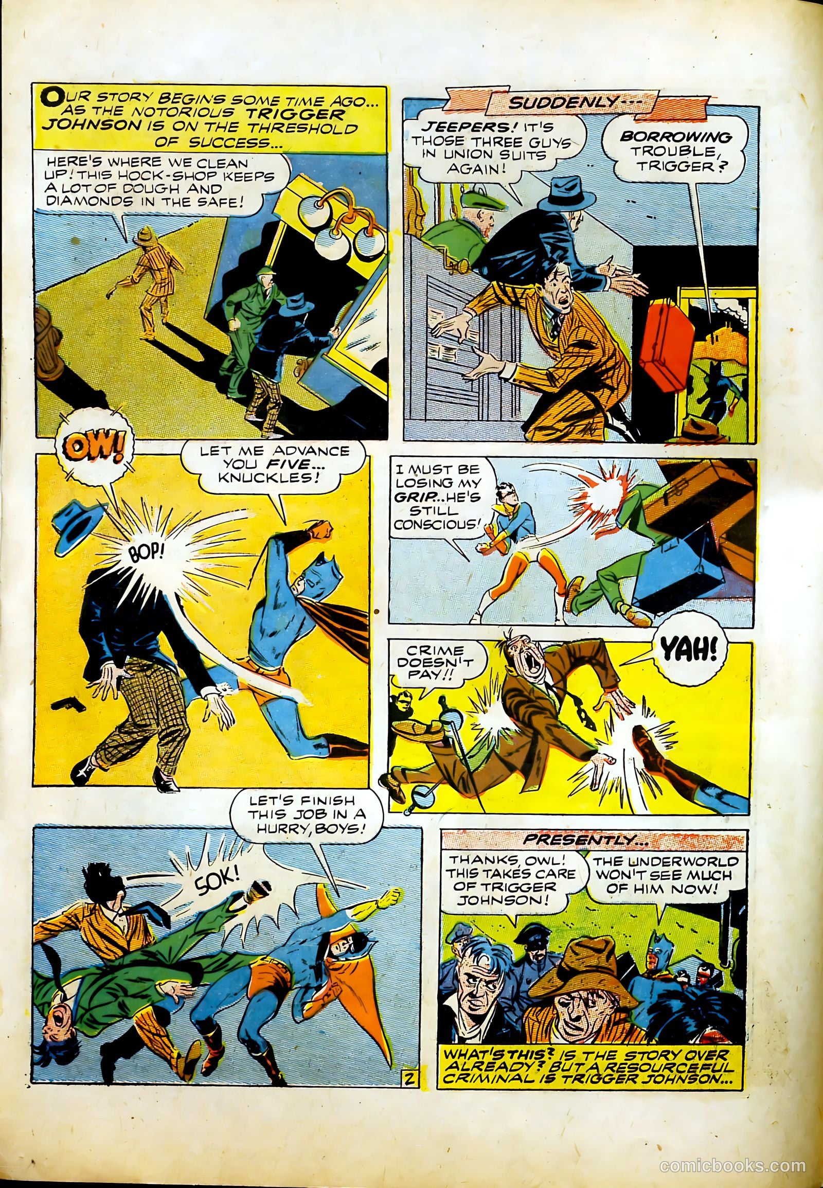 Prize Comics #41 (1940) — page 4 of 60