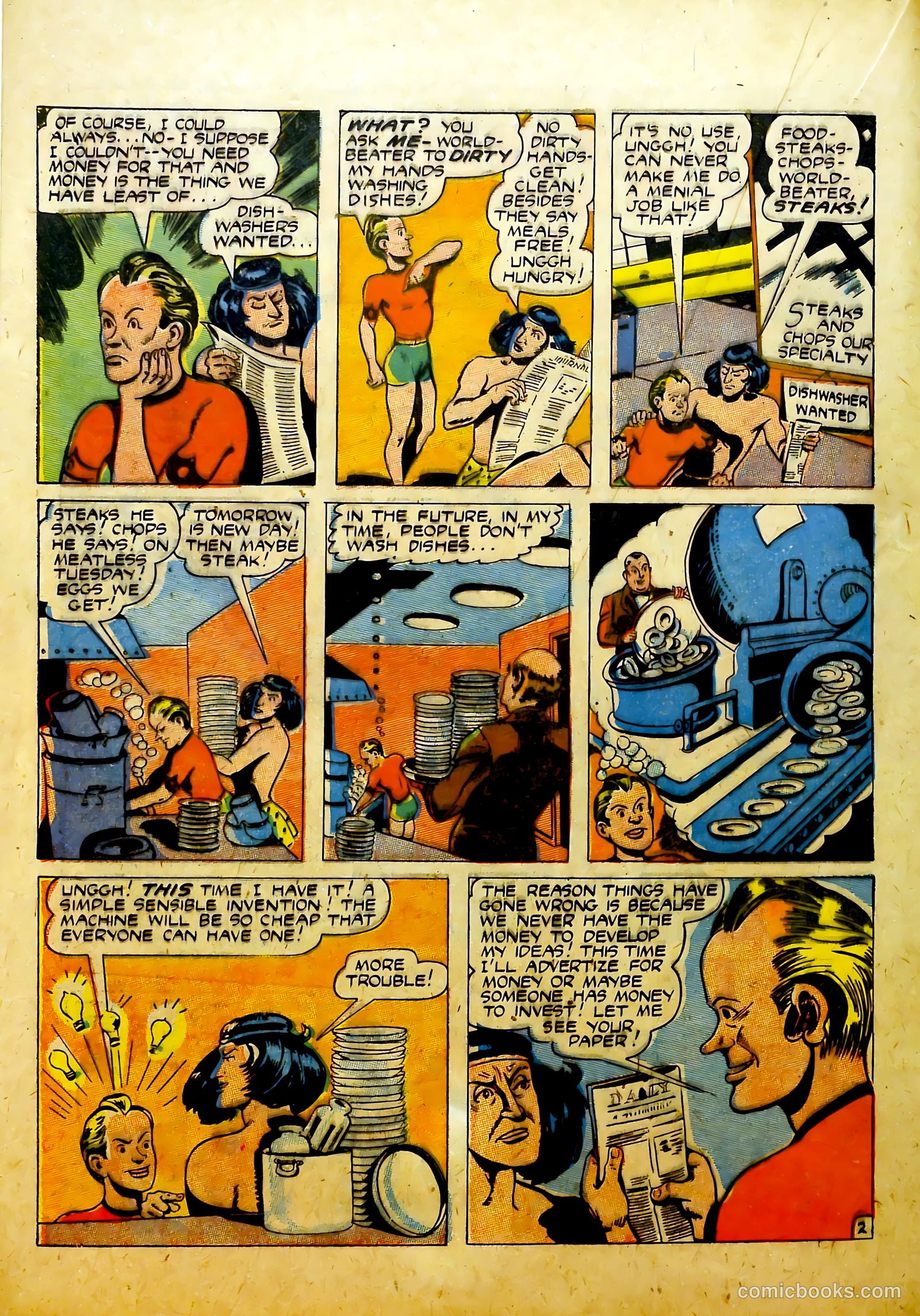 Prize Comics #41 (1940) — page 34 of 60