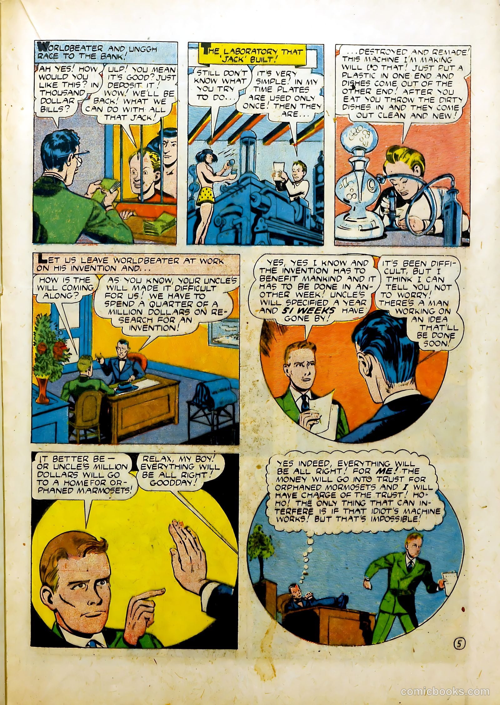 Prize Comics #41 (1940) — page 37 of 60