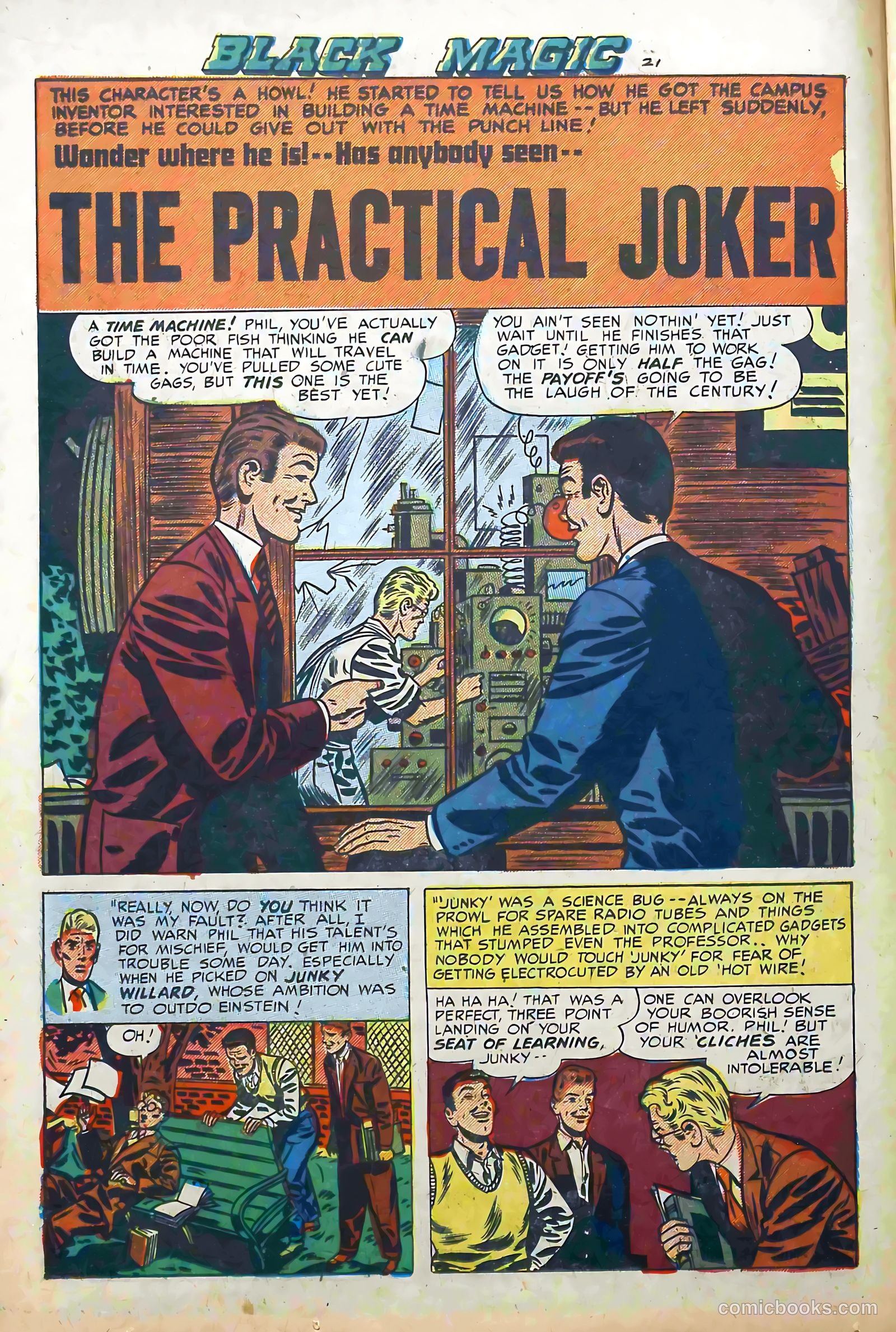 Black Magic #21 (1953) — page 14 of 44