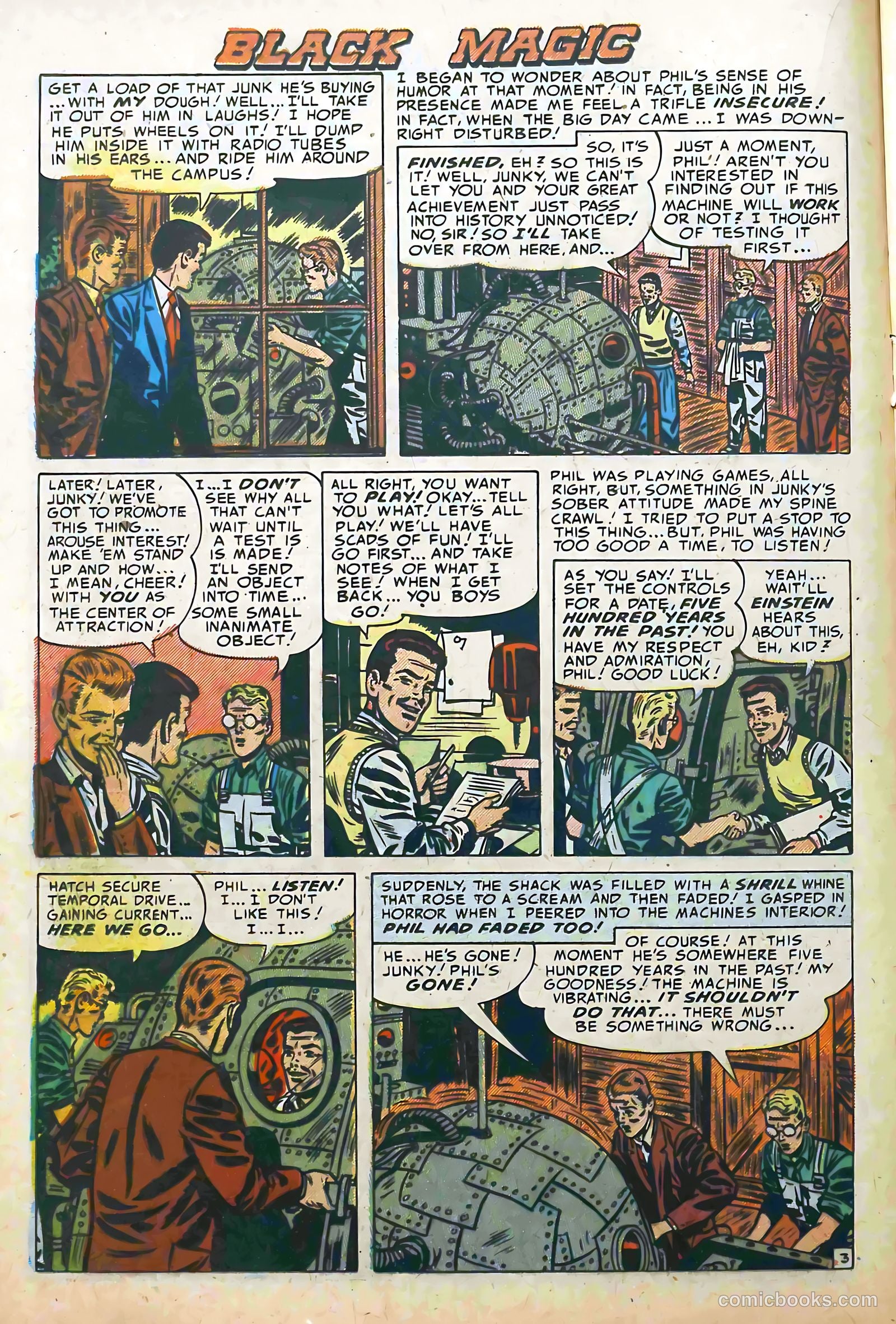 Black Magic #21 (1953) — page 16 of 44