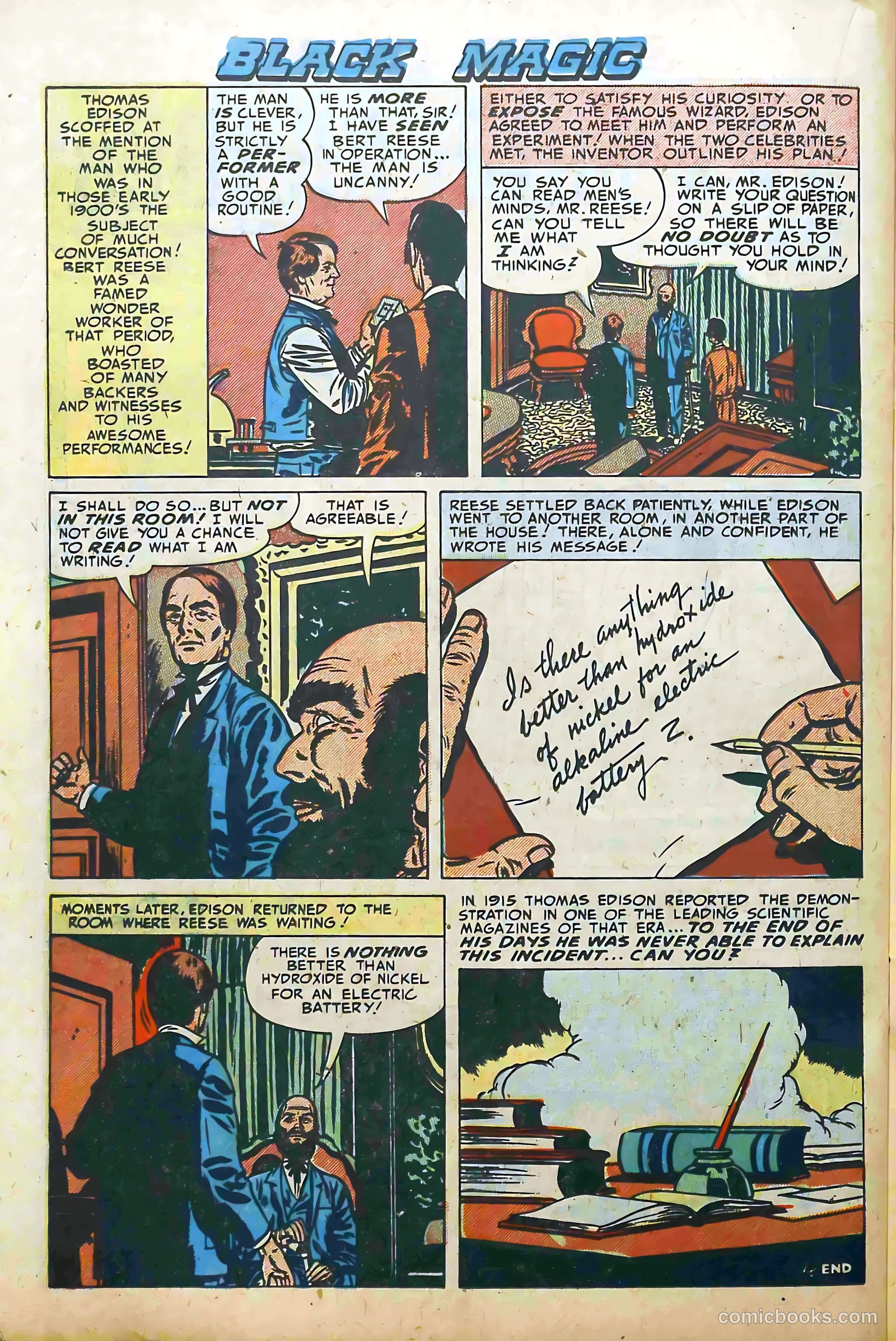 Black Magic #21 (1953) — page 30 of 44