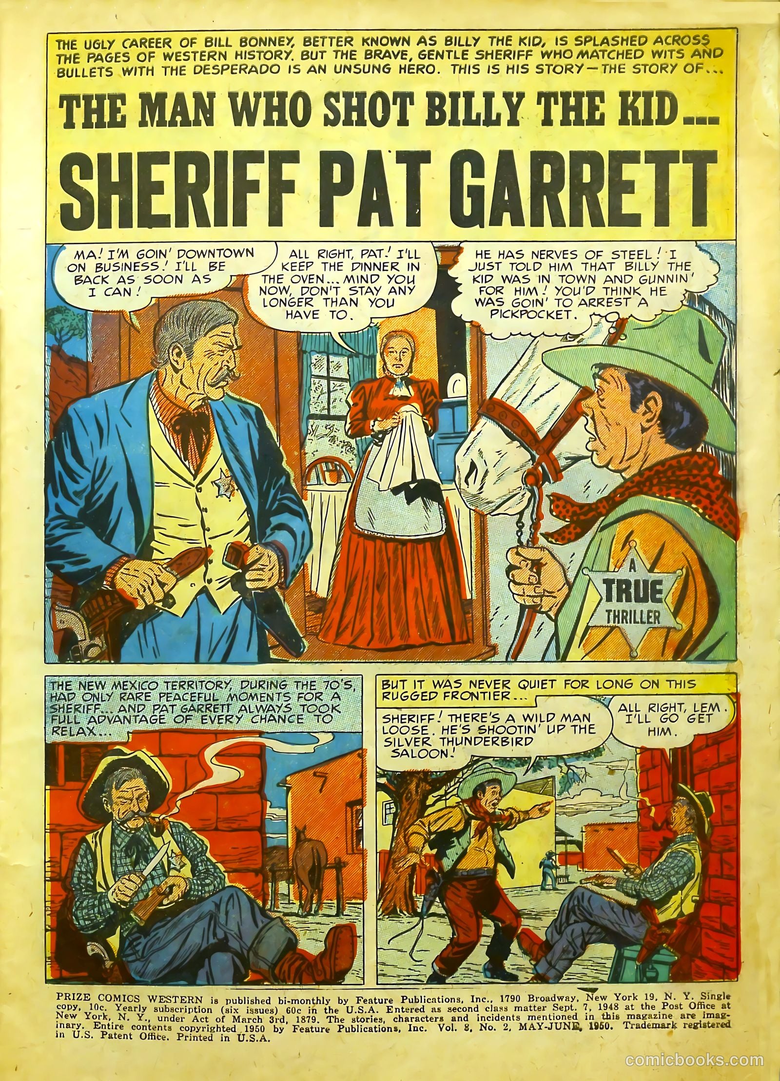 Prize Comics Western #81 (1950) — page 3 of 52