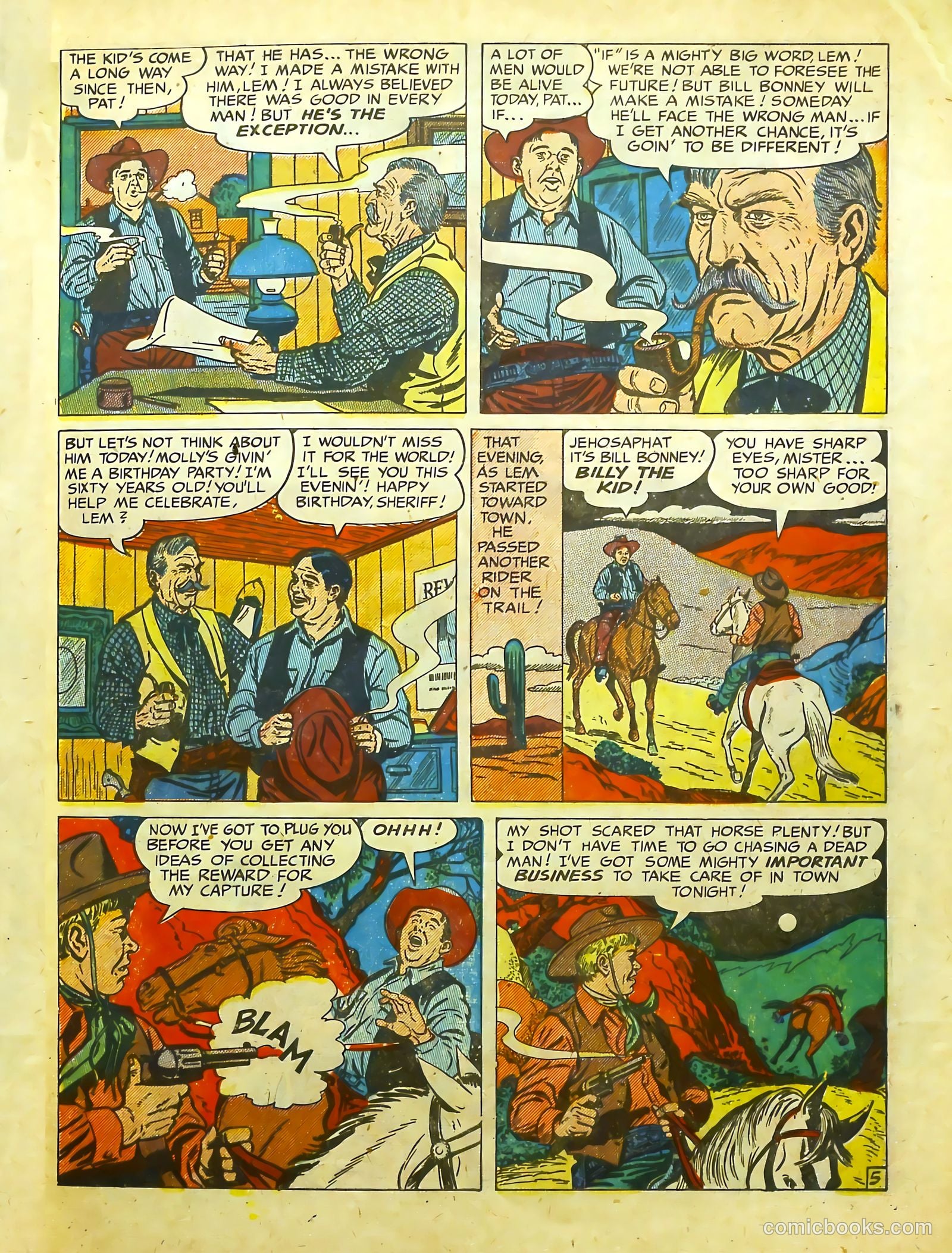 Prize Comics Western #81 (1950) — page 7 of 52