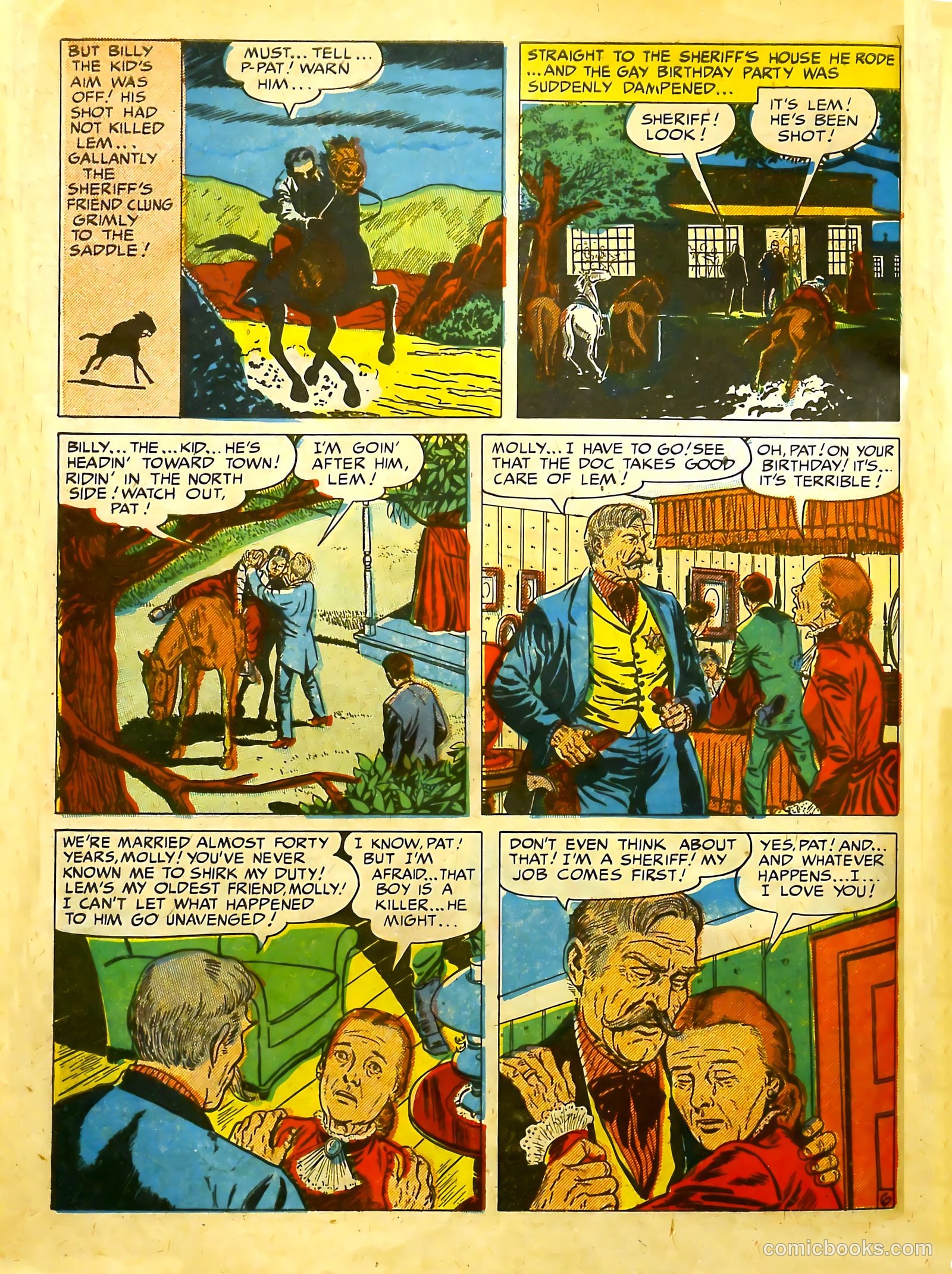Prize Comics Western #81 (1950) — page 8 of 52