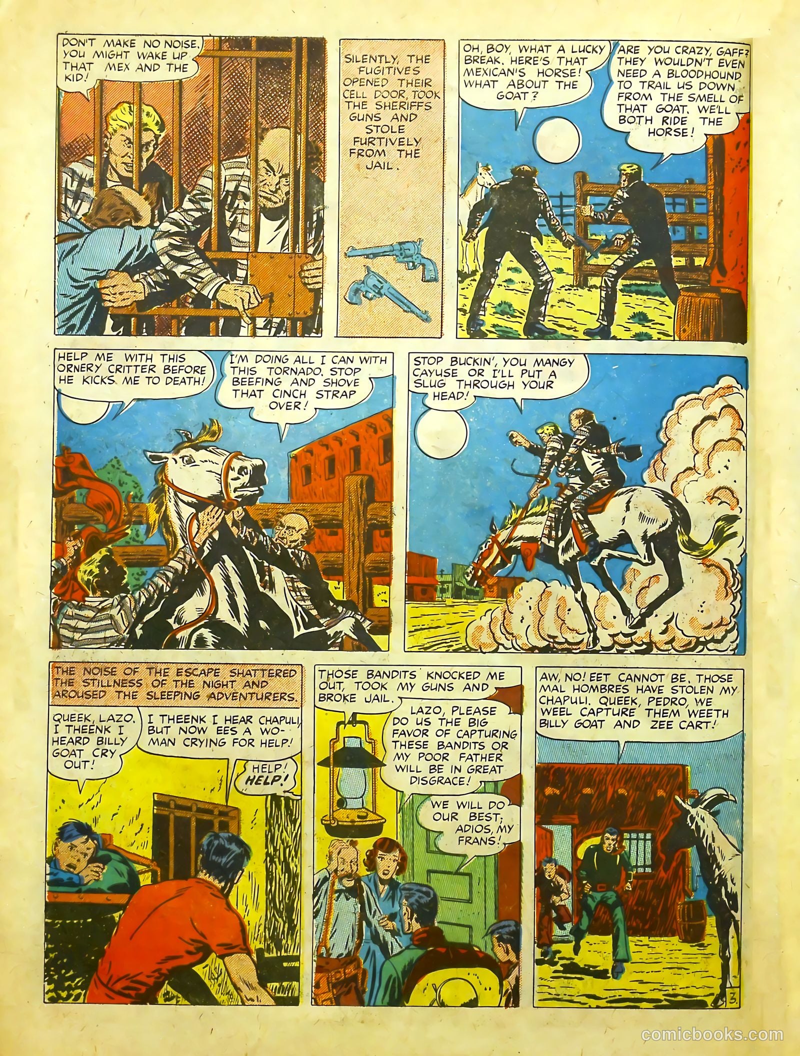 Prize Comics Western #81 (1950) — page 14 of 52