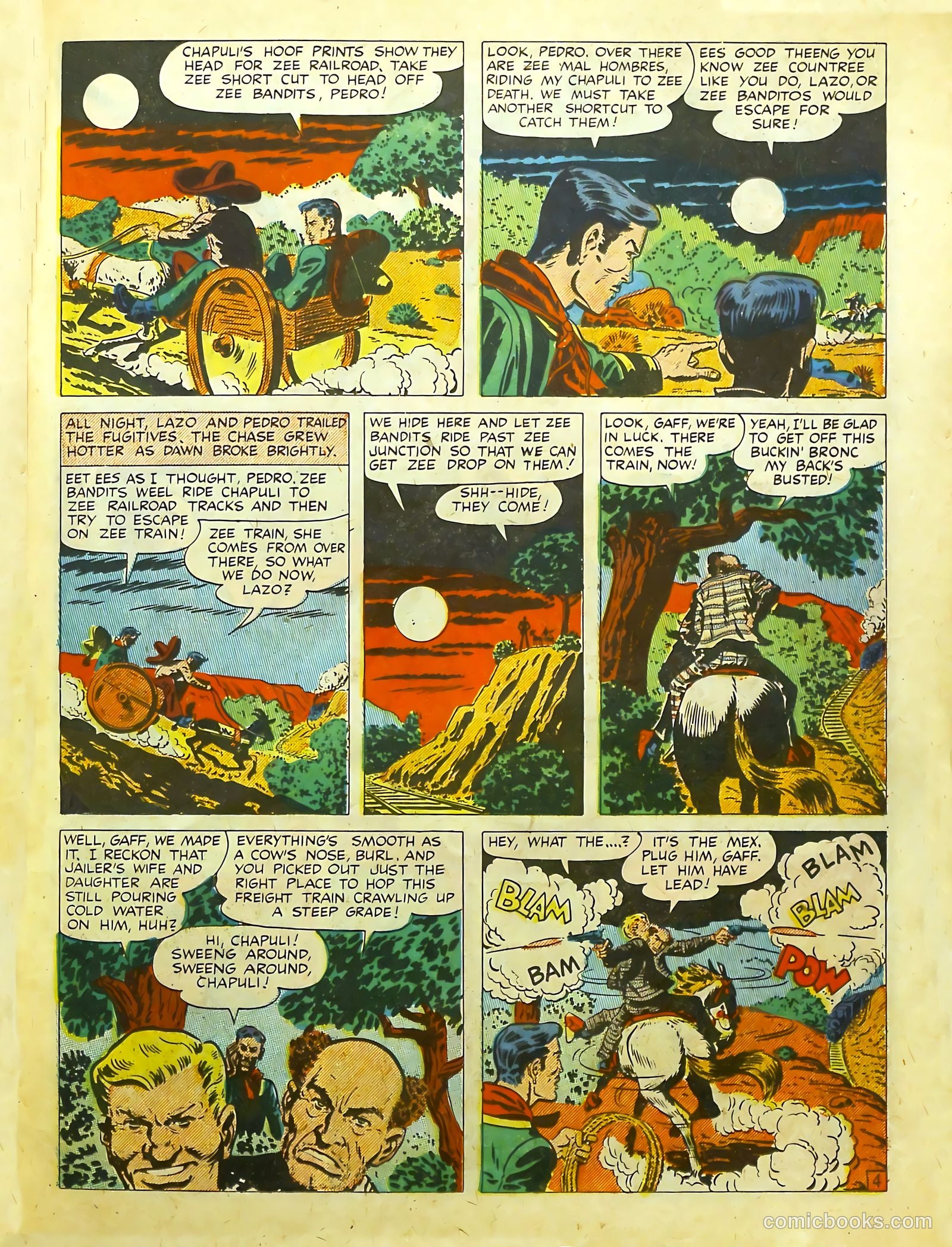 Prize Comics Western #81 (1950) — page 15 of 52