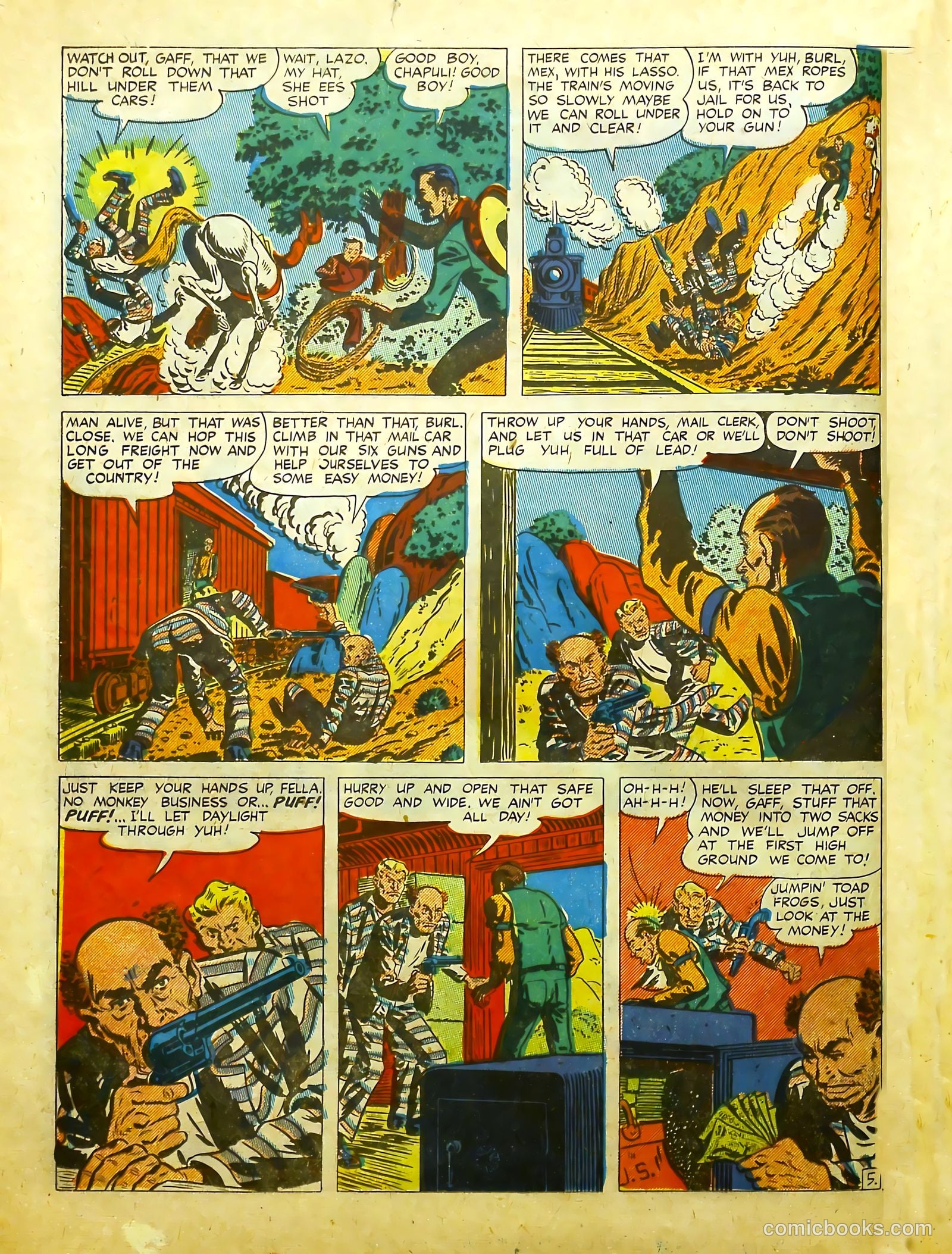 Prize Comics Western #81 (1950) — page 16 of 52