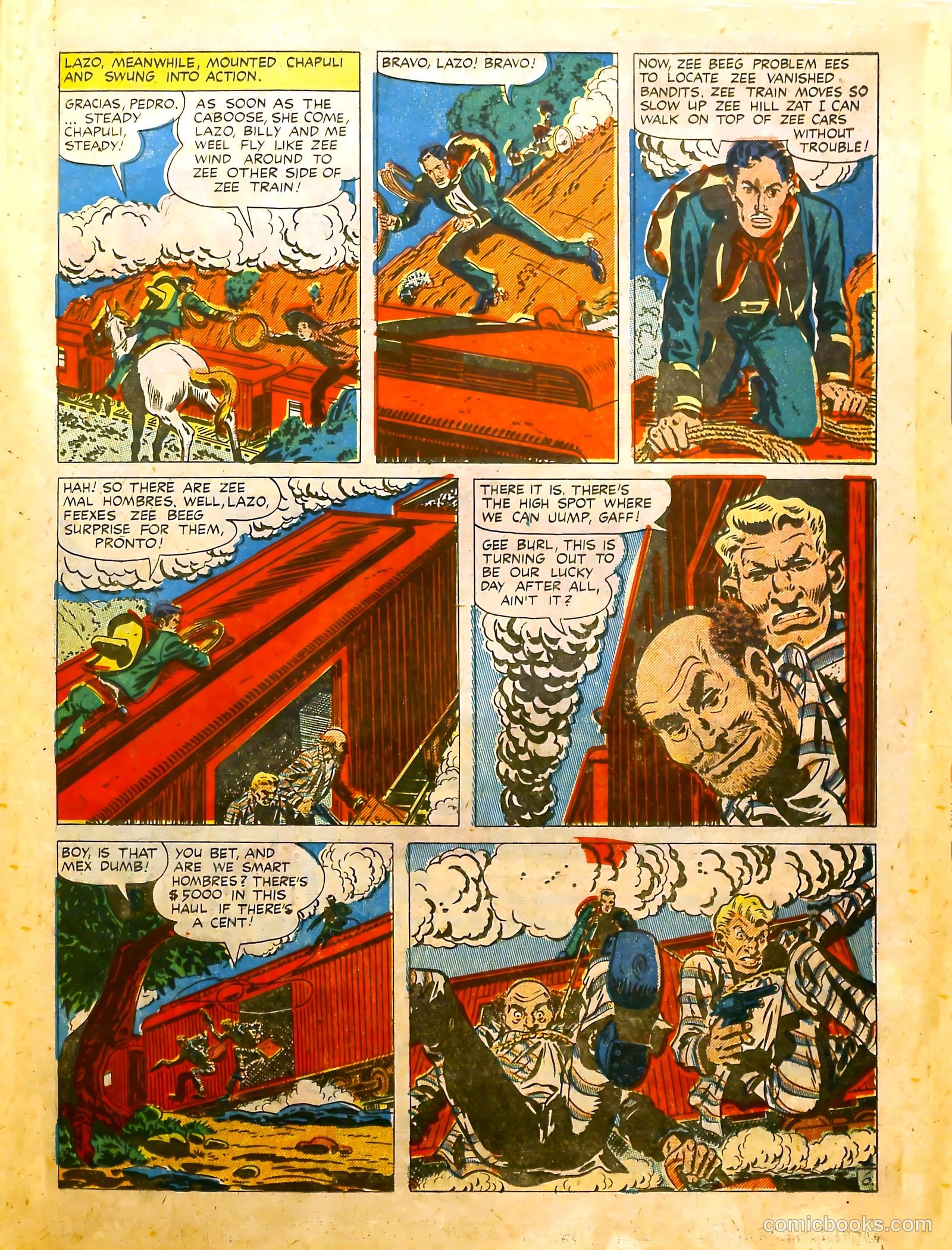 Prize Comics Western #81 (1950) — page 17 of 52