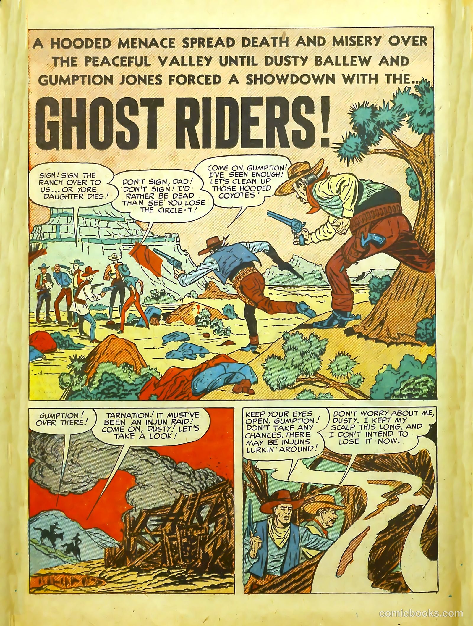 Prize Comics Western #81 (1950) — page 20 of 52