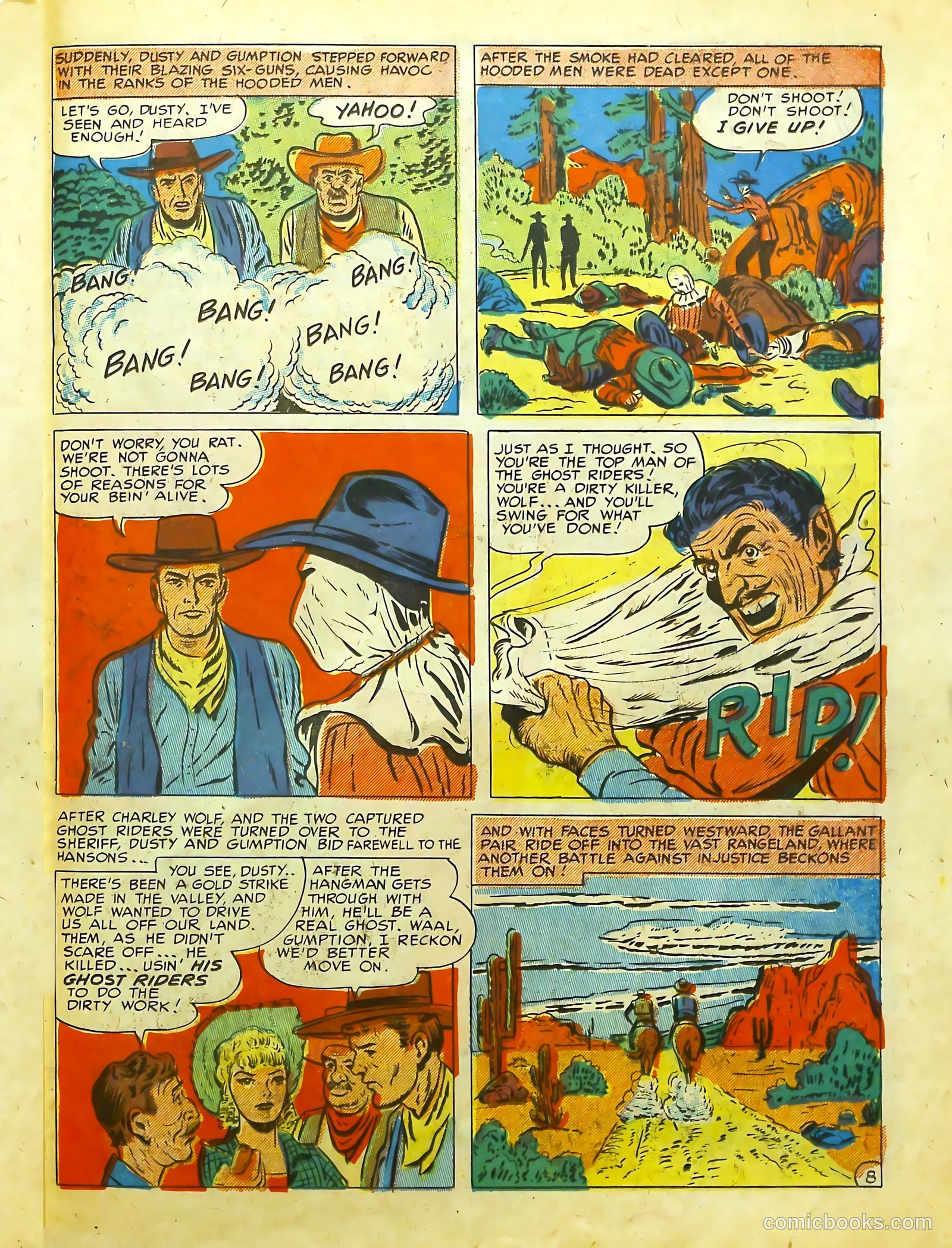 Prize Comics Western #81 (1950) — page 27 of 52