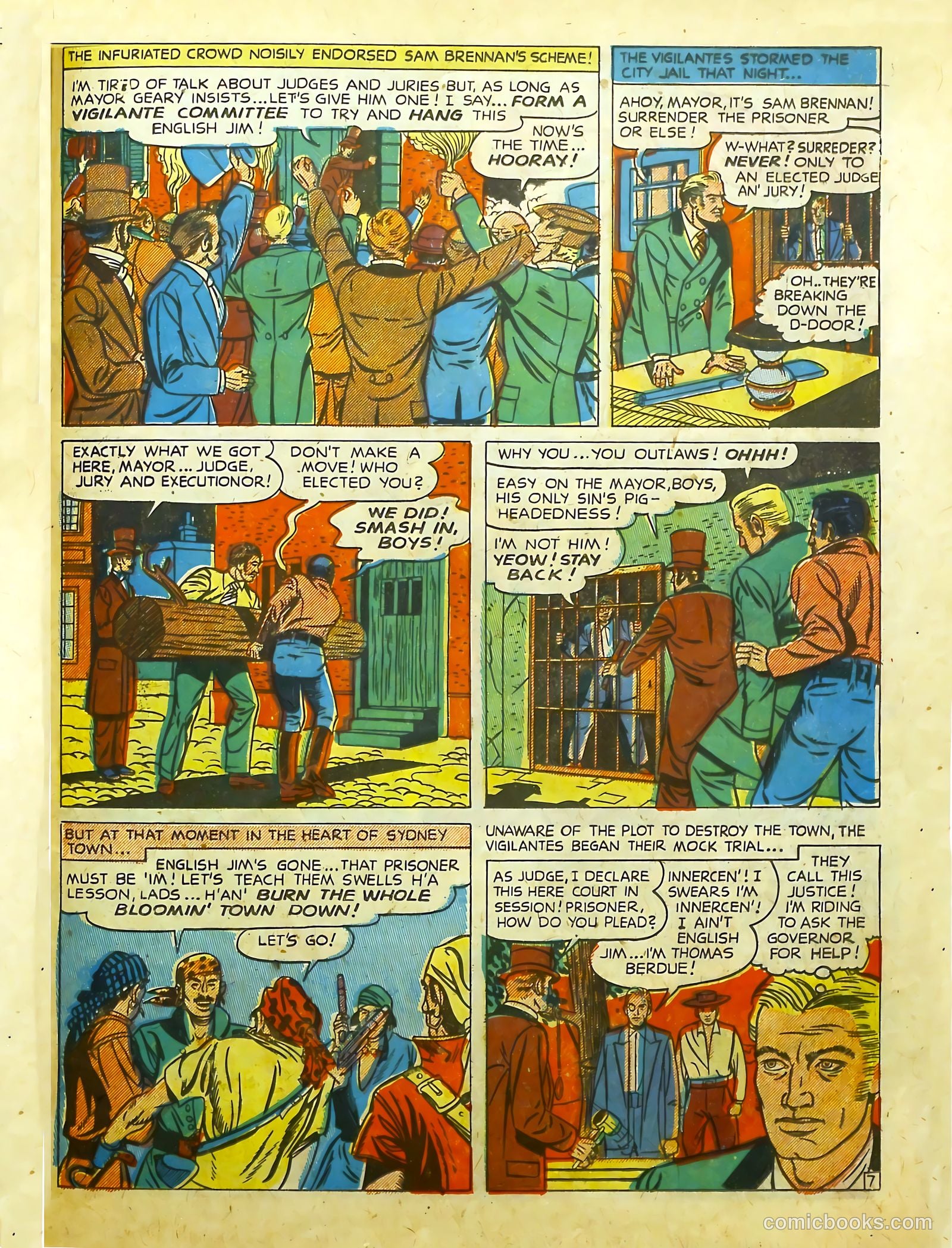 Prize Comics Western #81 (1950) — page 35 of 52