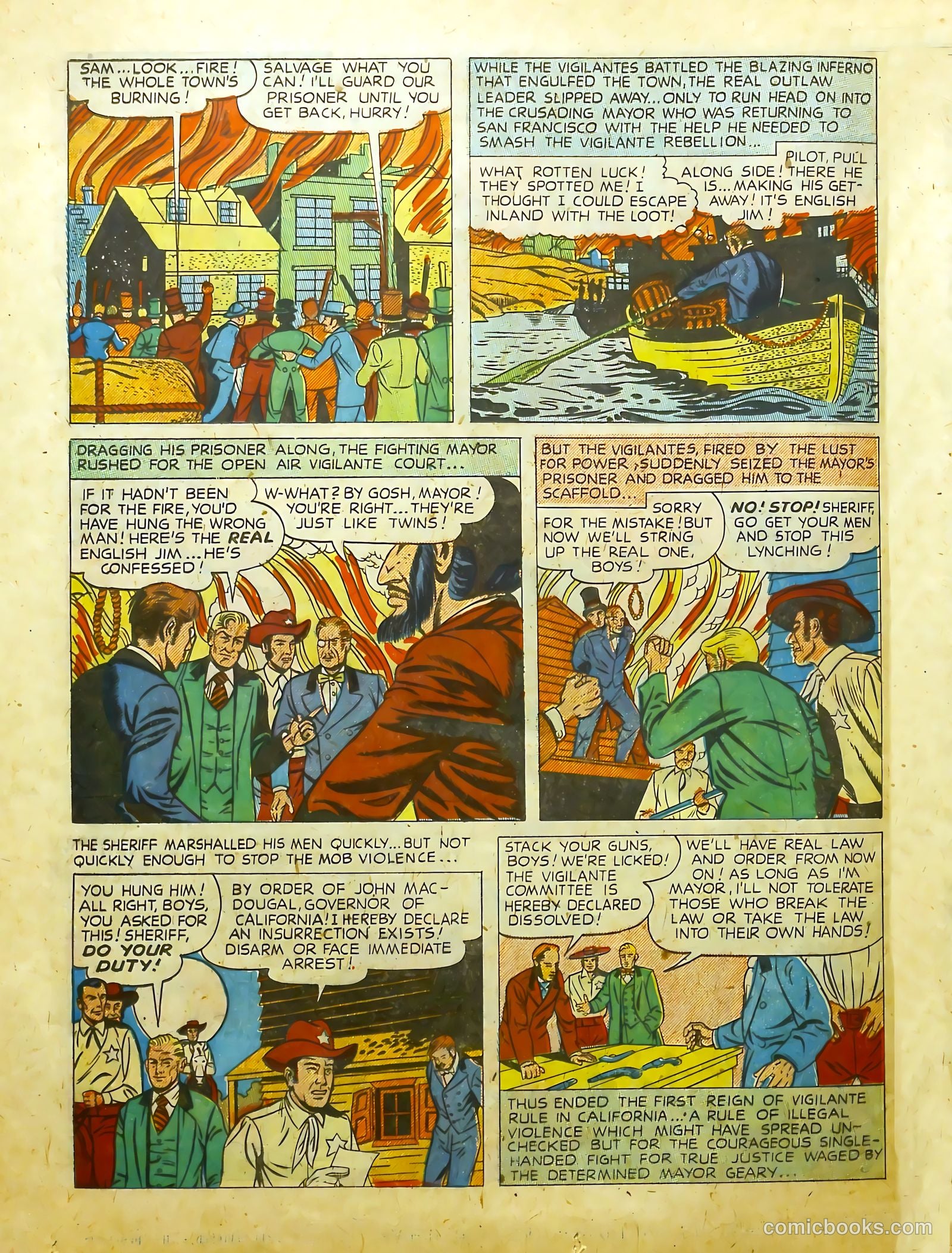 Prize Comics Western #81 (1950) — page 36 of 52