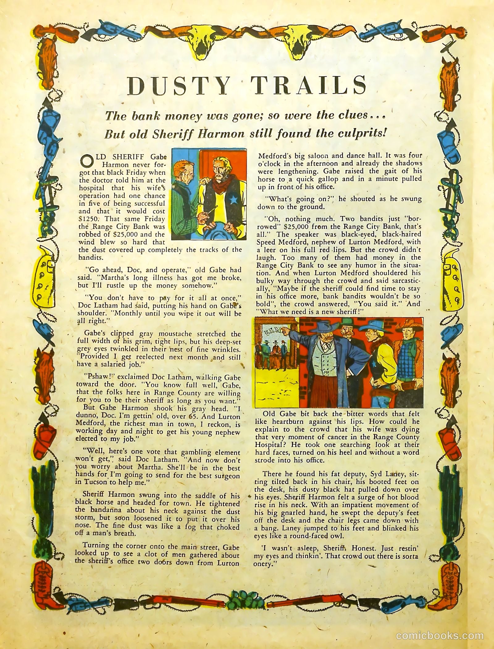 Prize Comics Western #81 (1950) — page 38 of 52