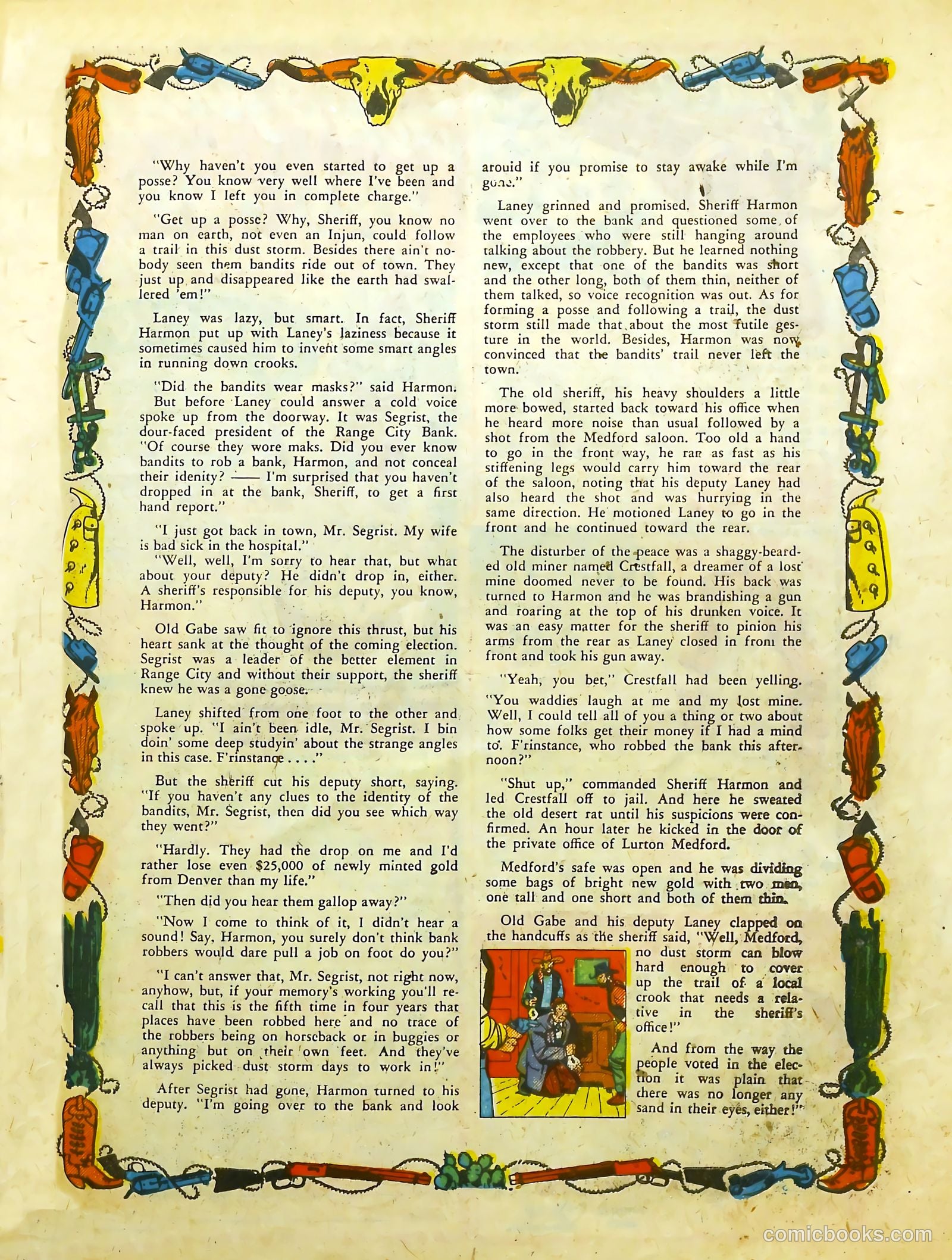 Prize Comics Western #81 (1950) — page 39 of 52