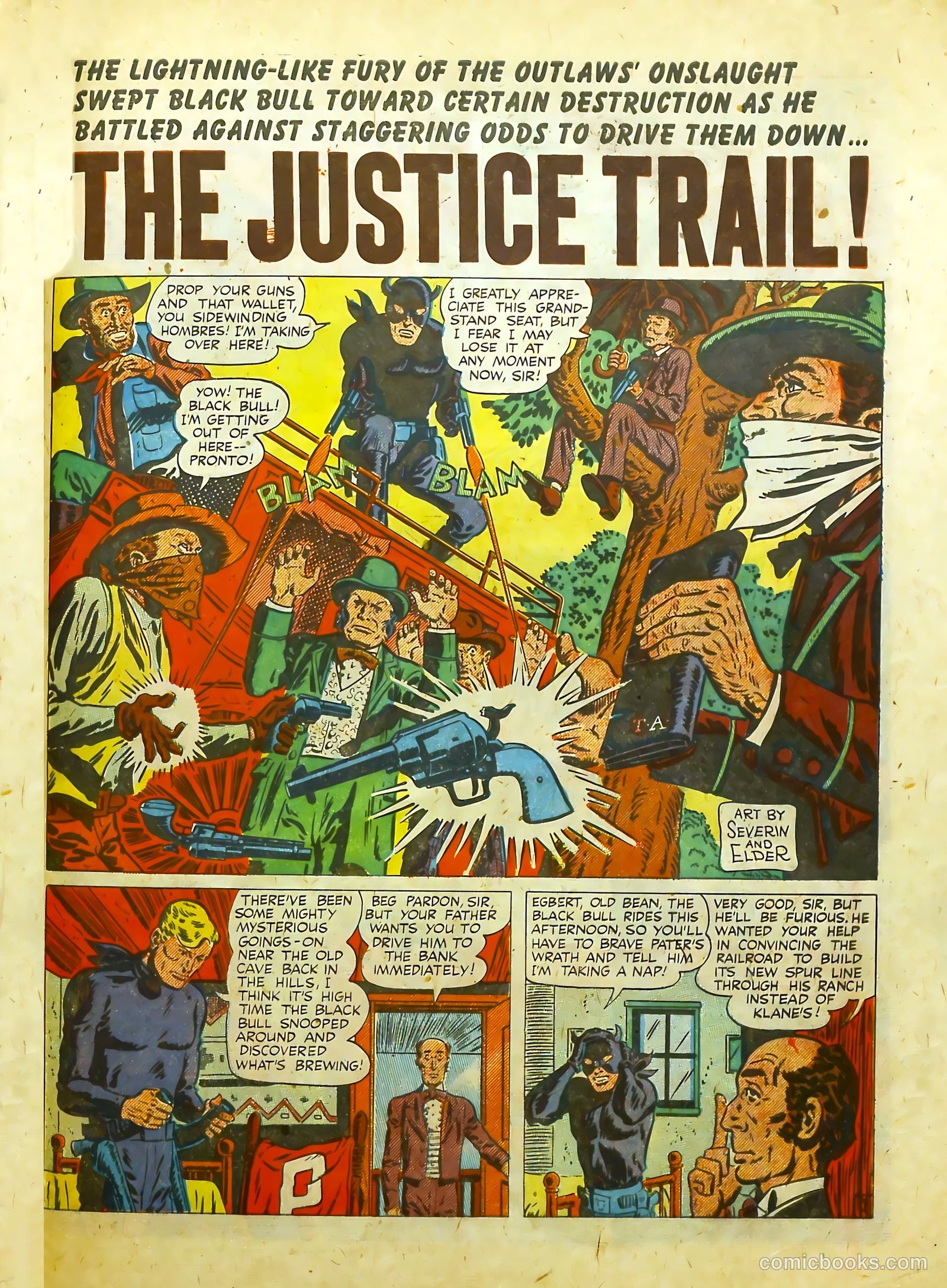 Prize Comics Western #81 (1950) — page 41 of 52