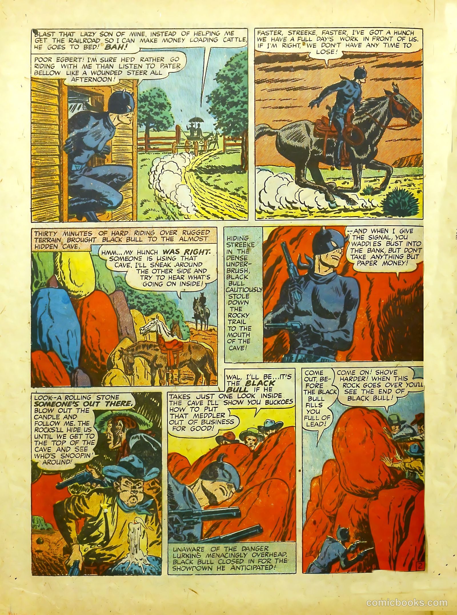Prize Comics Western #81 (1950) — page 42 of 52