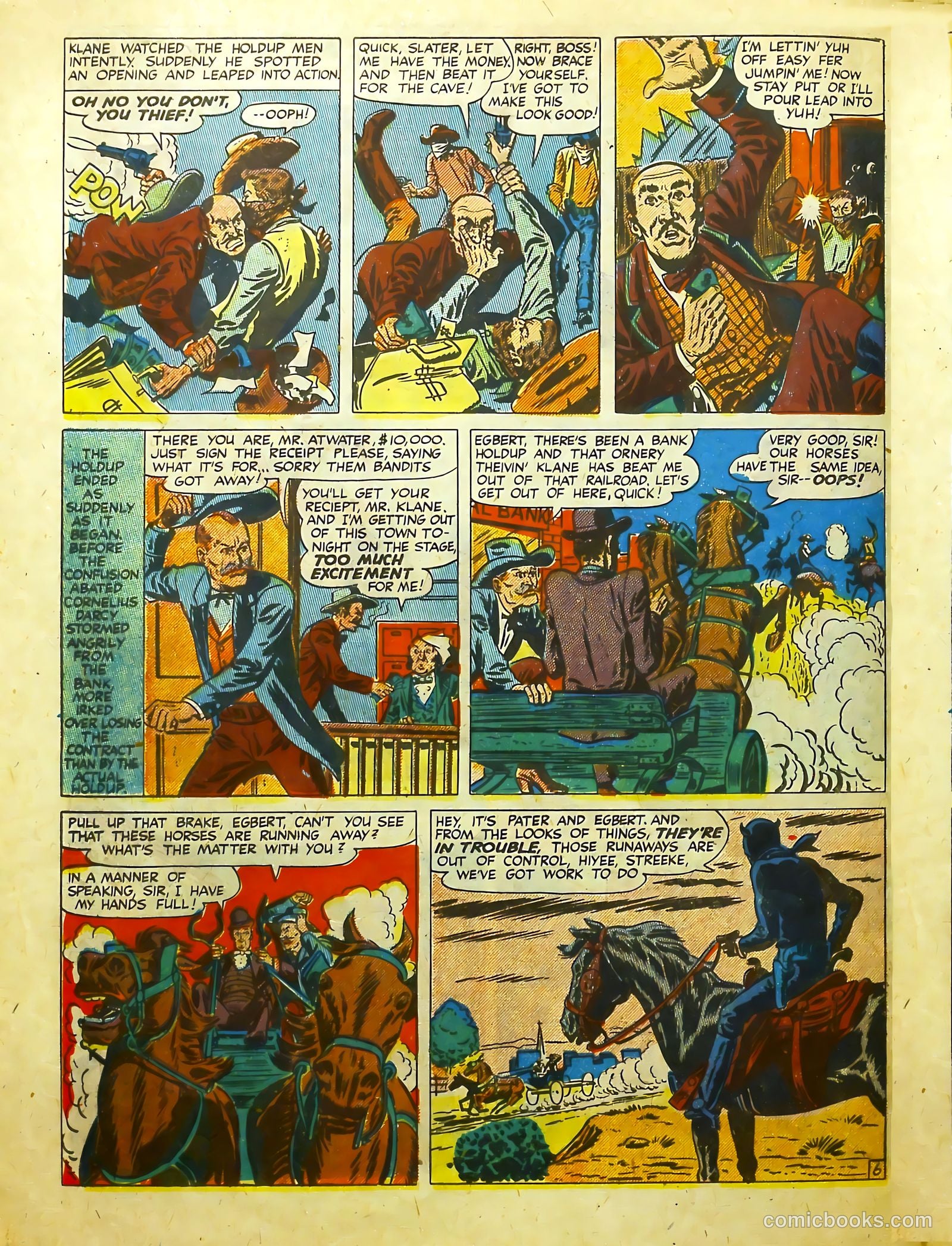 Prize Comics Western #81 (1950) — page 46 of 52