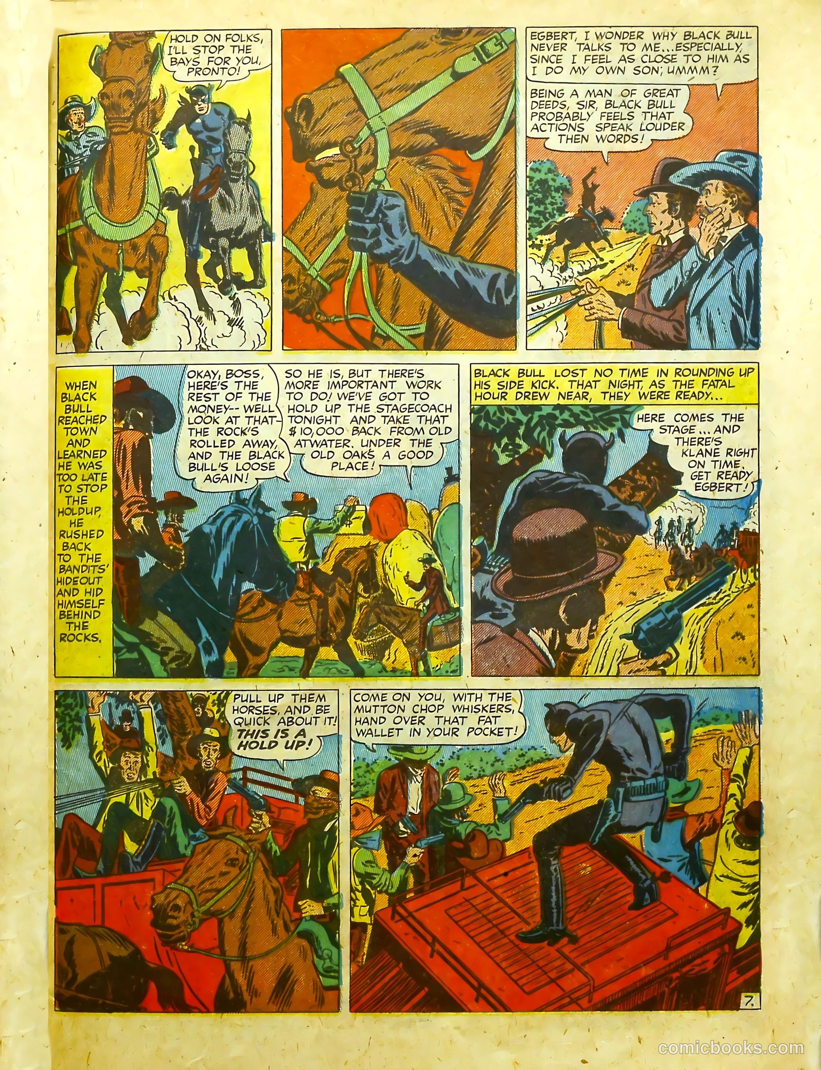 Prize Comics Western #81 (1950) — page 47 of 52