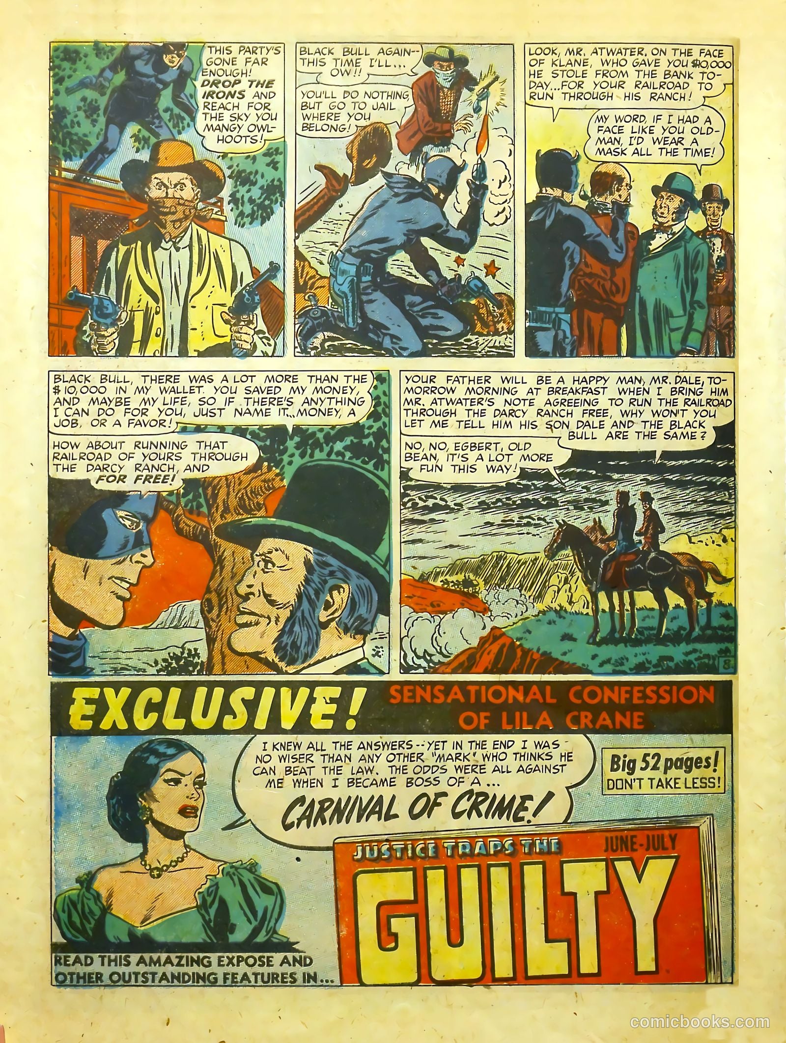 Prize Comics Western #81 (1950) — page 48 of 52