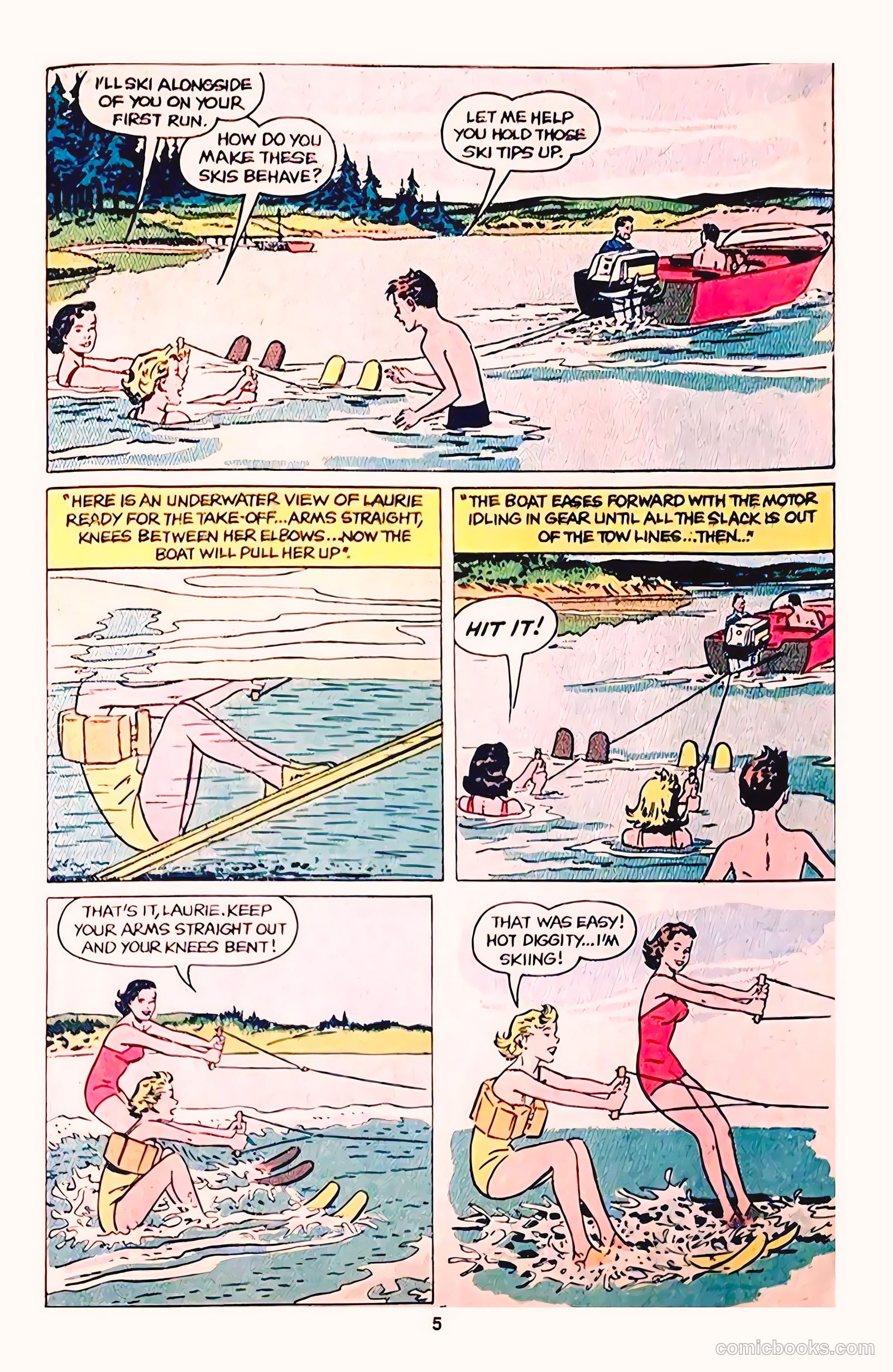 Water Skiing #nn (1959) — page 8 of 18
