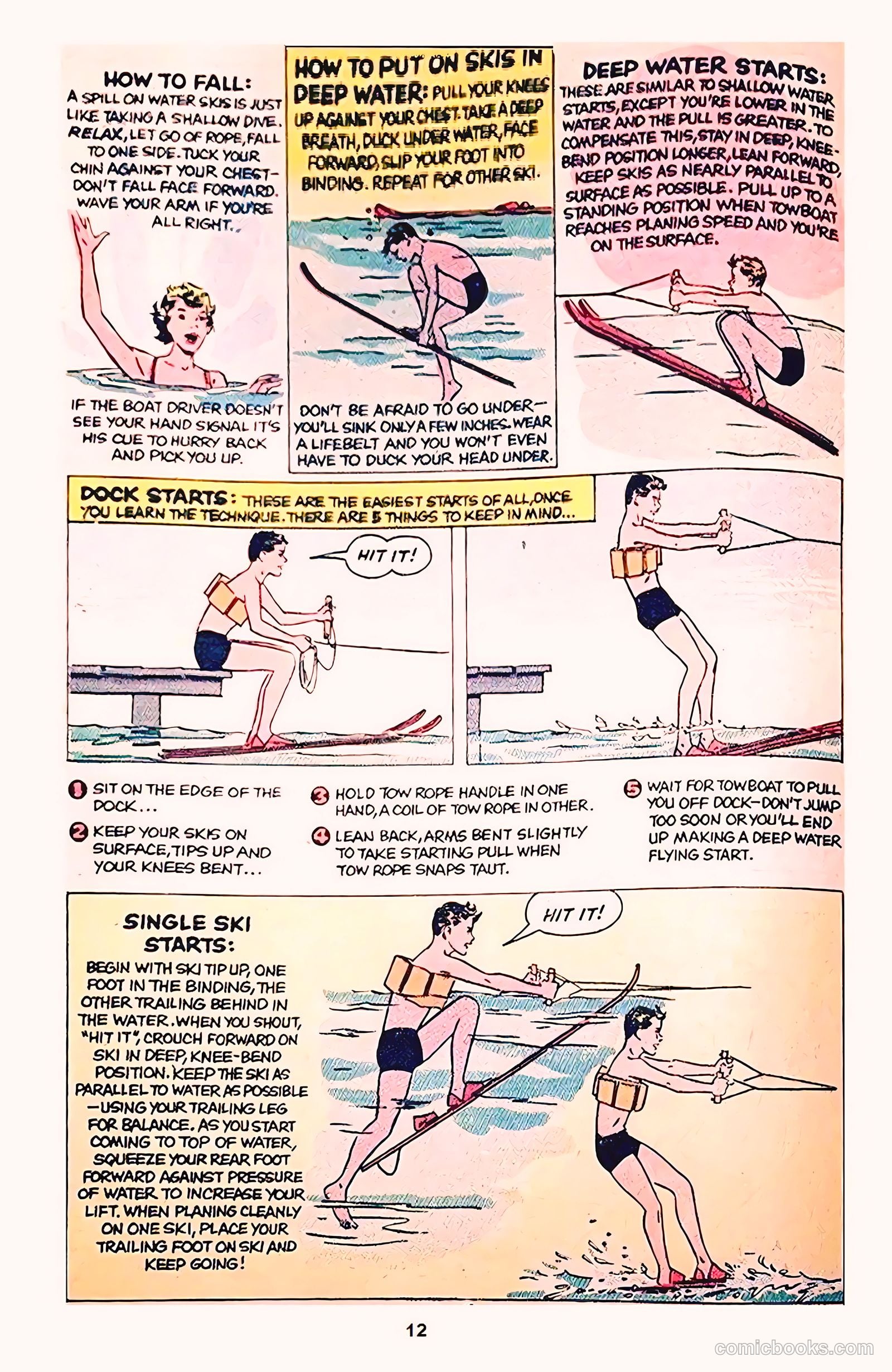 Water Skiing #nn (1959) — page 13 of 18