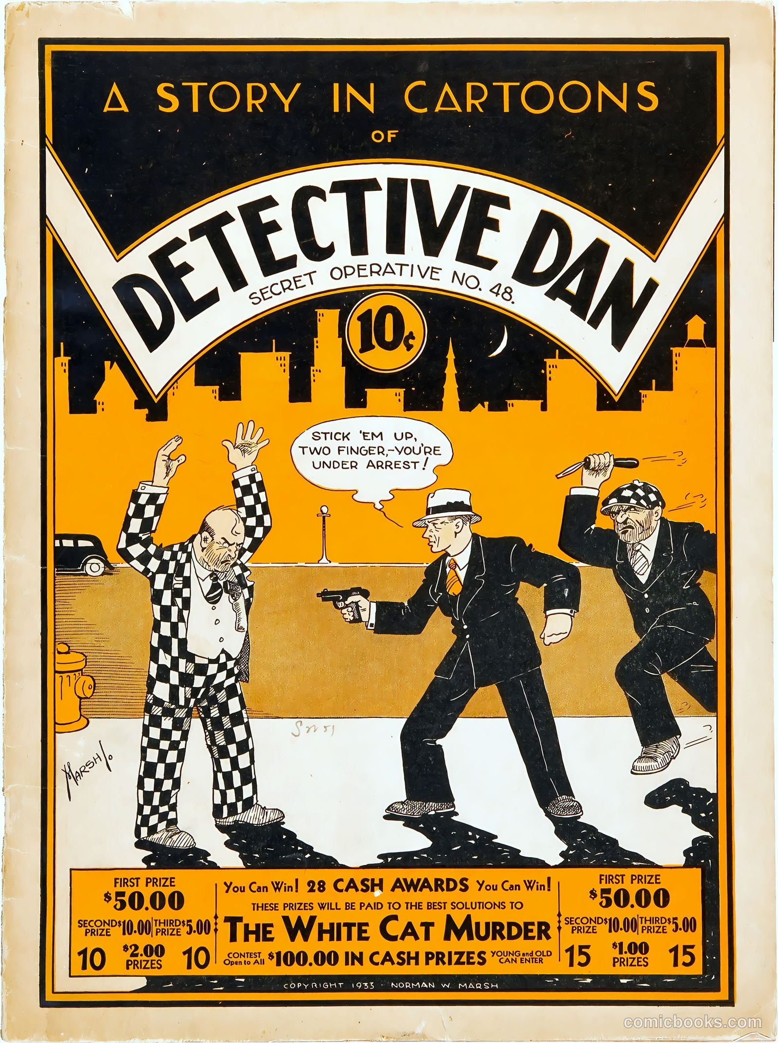 detective dan secret operative no #48