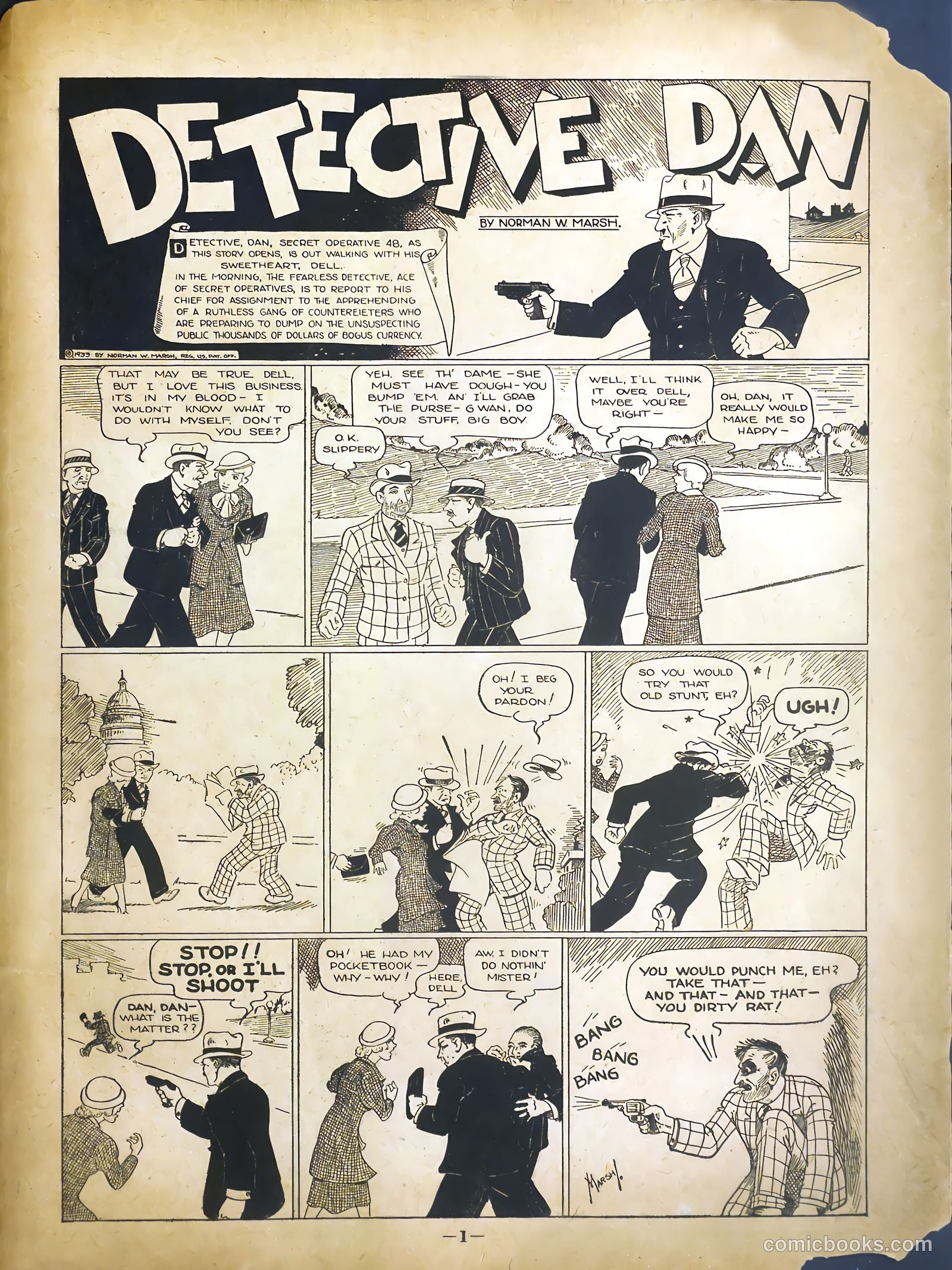 detective dan secret operative no #48 — page 3 of 37
