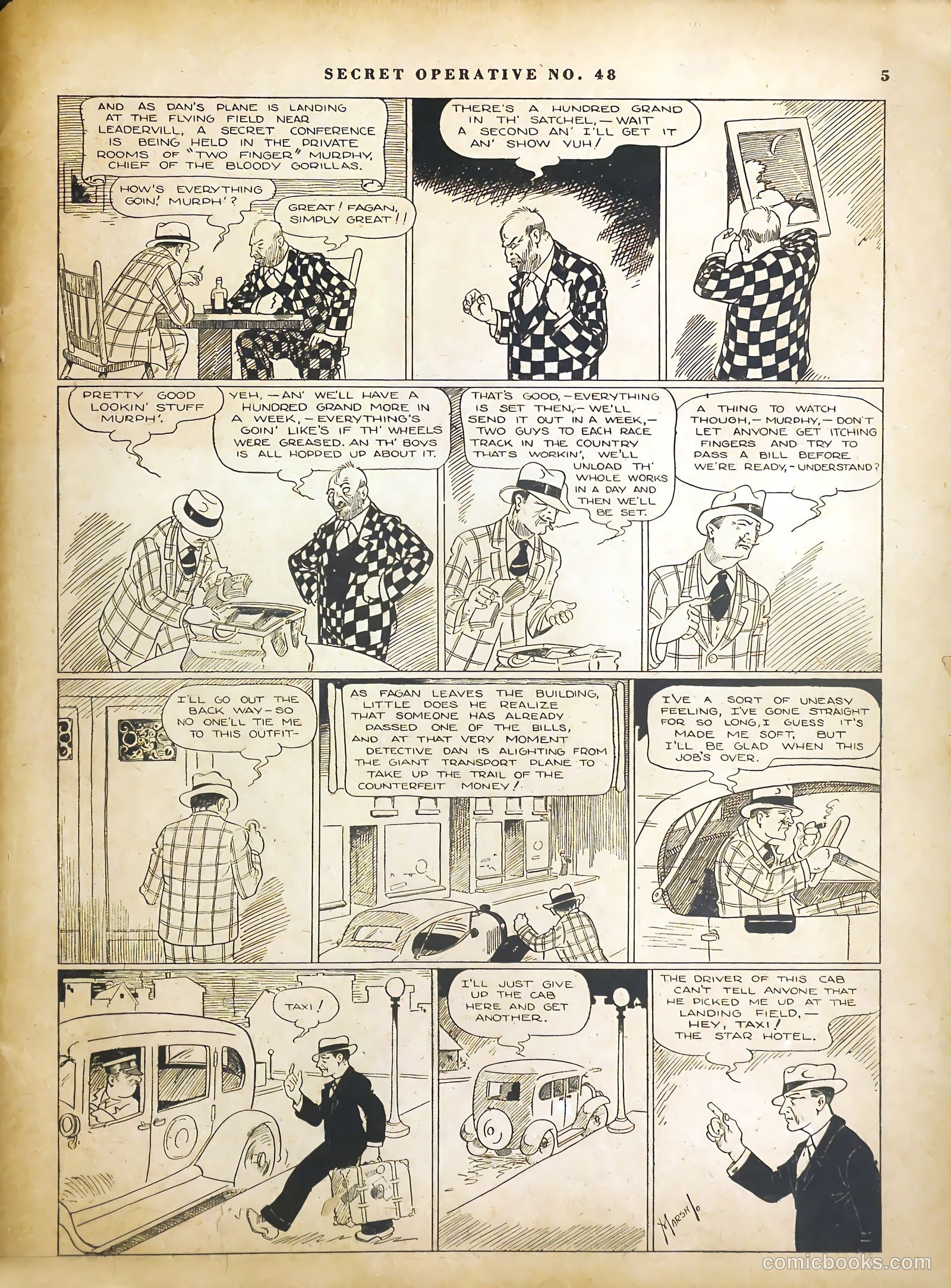 detective dan secret operative no #48 — page 7 of 37