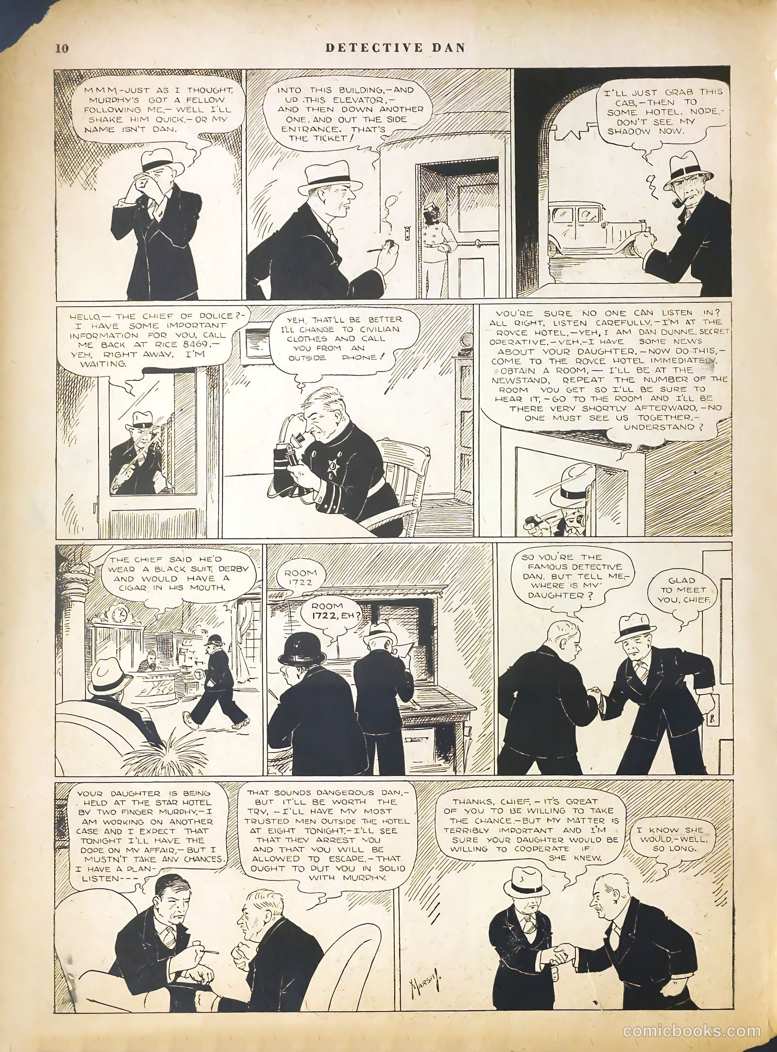 detective dan secret operative no #48 — page 12 of 37