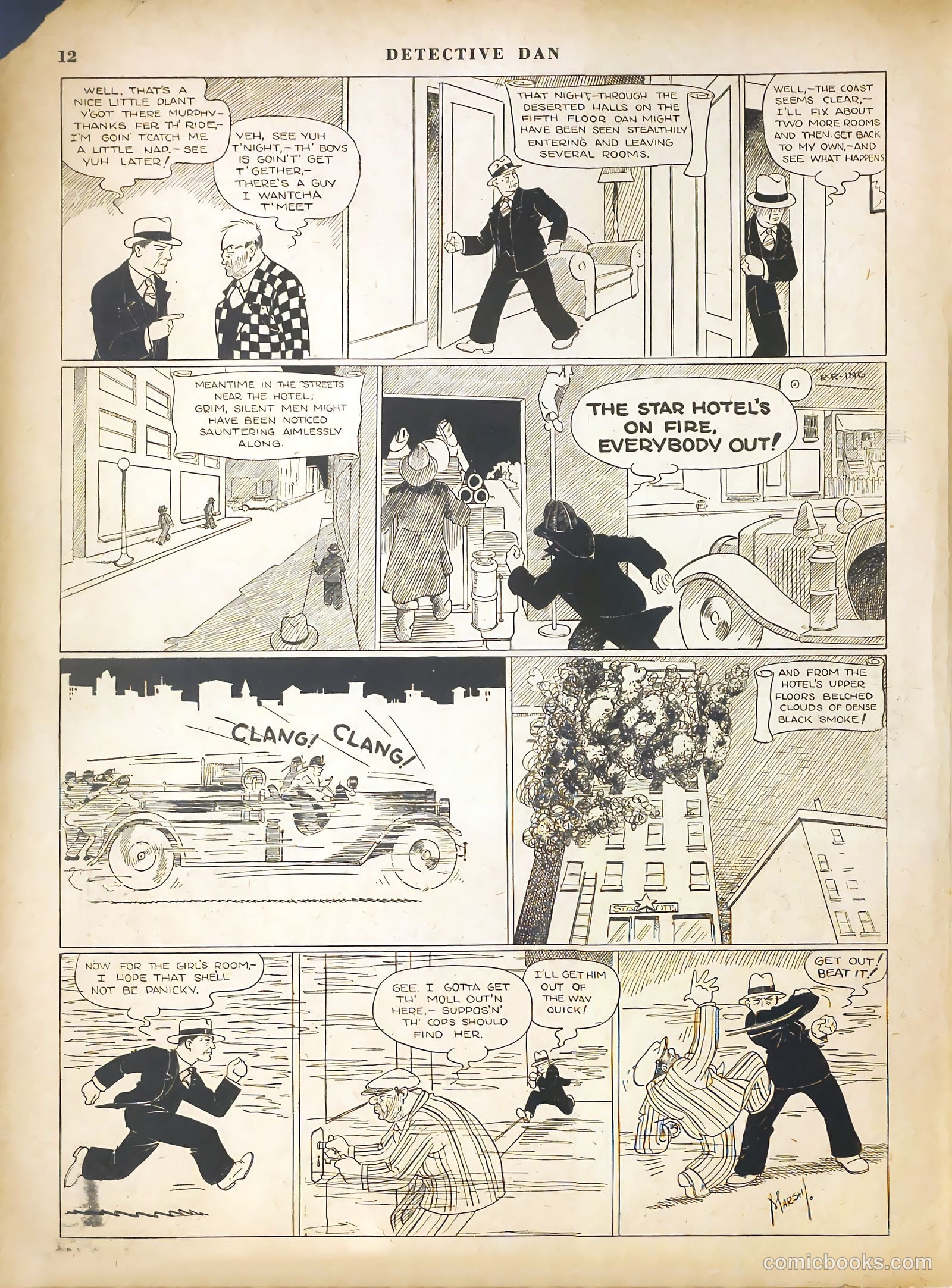 detective dan secret operative no #48 — page 14 of 37
