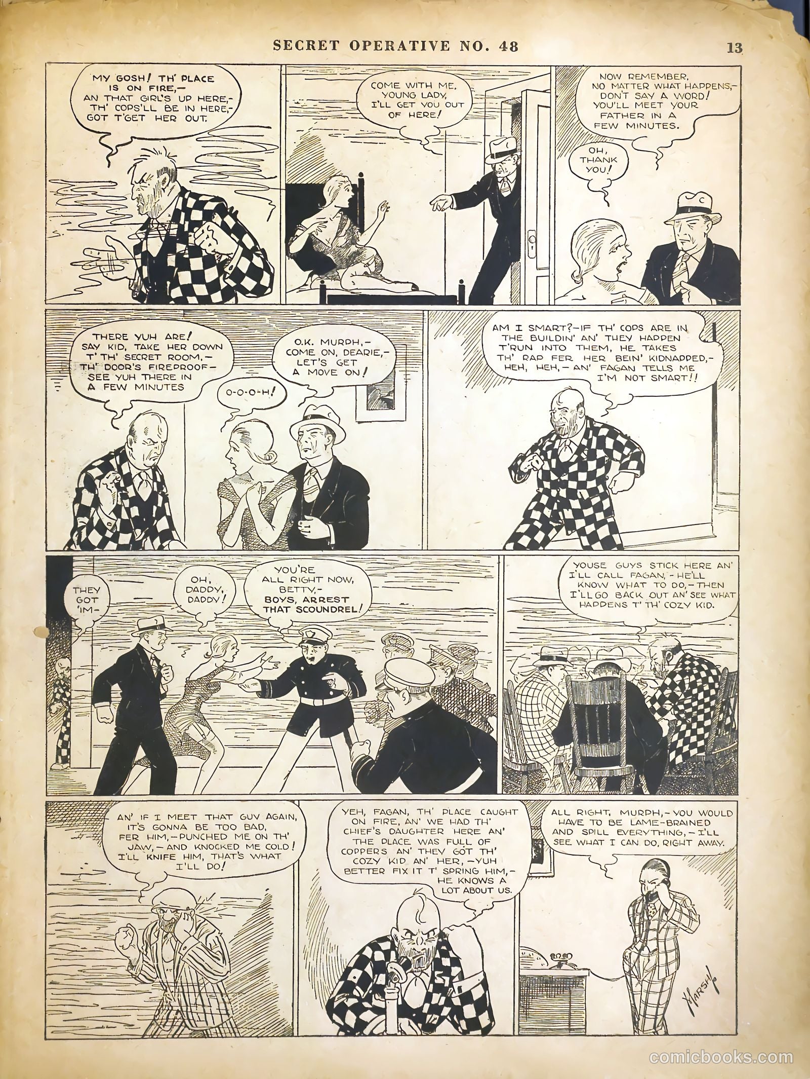 detective dan secret operative no #48 — page 15 of 37